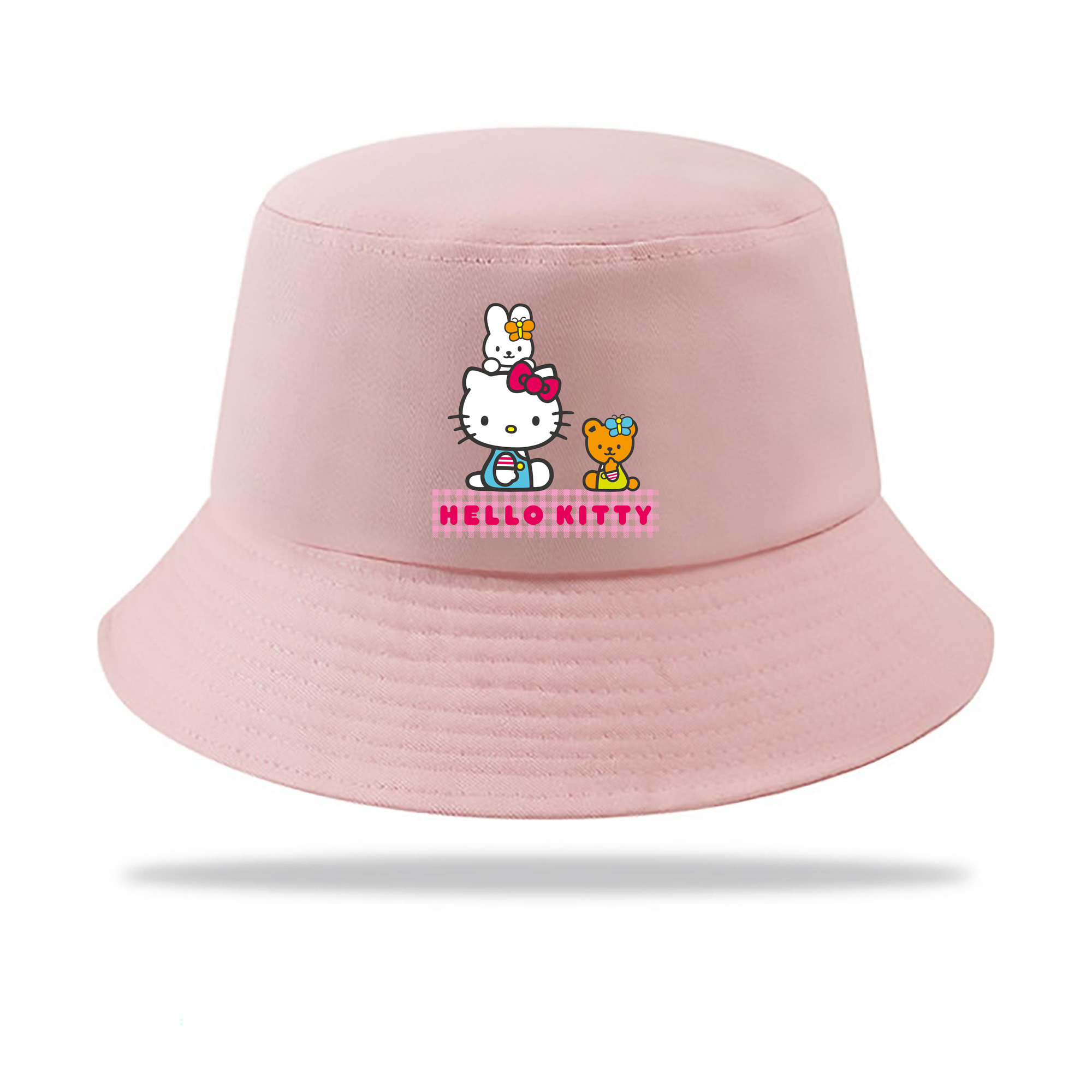 （画像用） Hello Kitty ハローキティ アウトドア日除けバケットハット