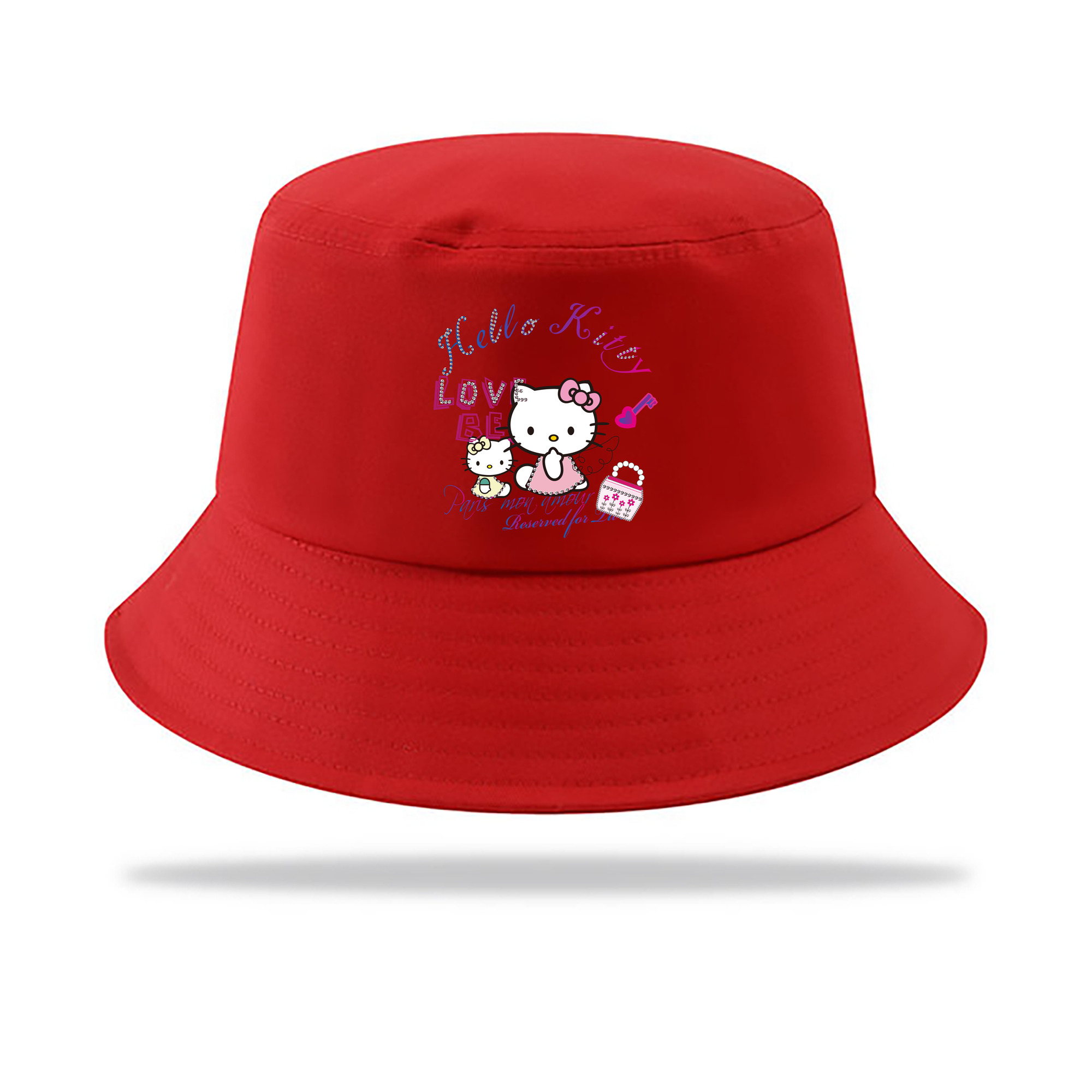 （画像用） Hello Kitty ハローキティ アウトドア日除けバケットハット
