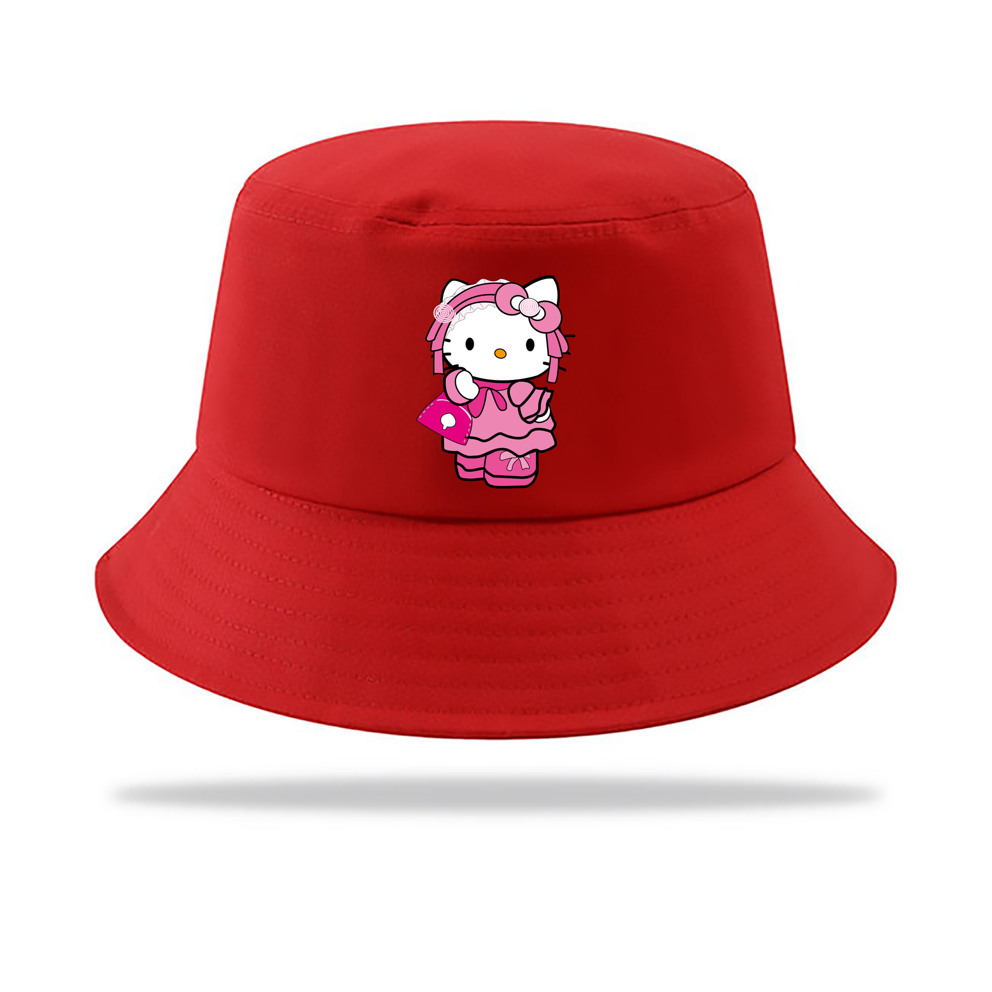 （画像用） Hello Kitty ハローキティ アウトドア日除けバケットハット