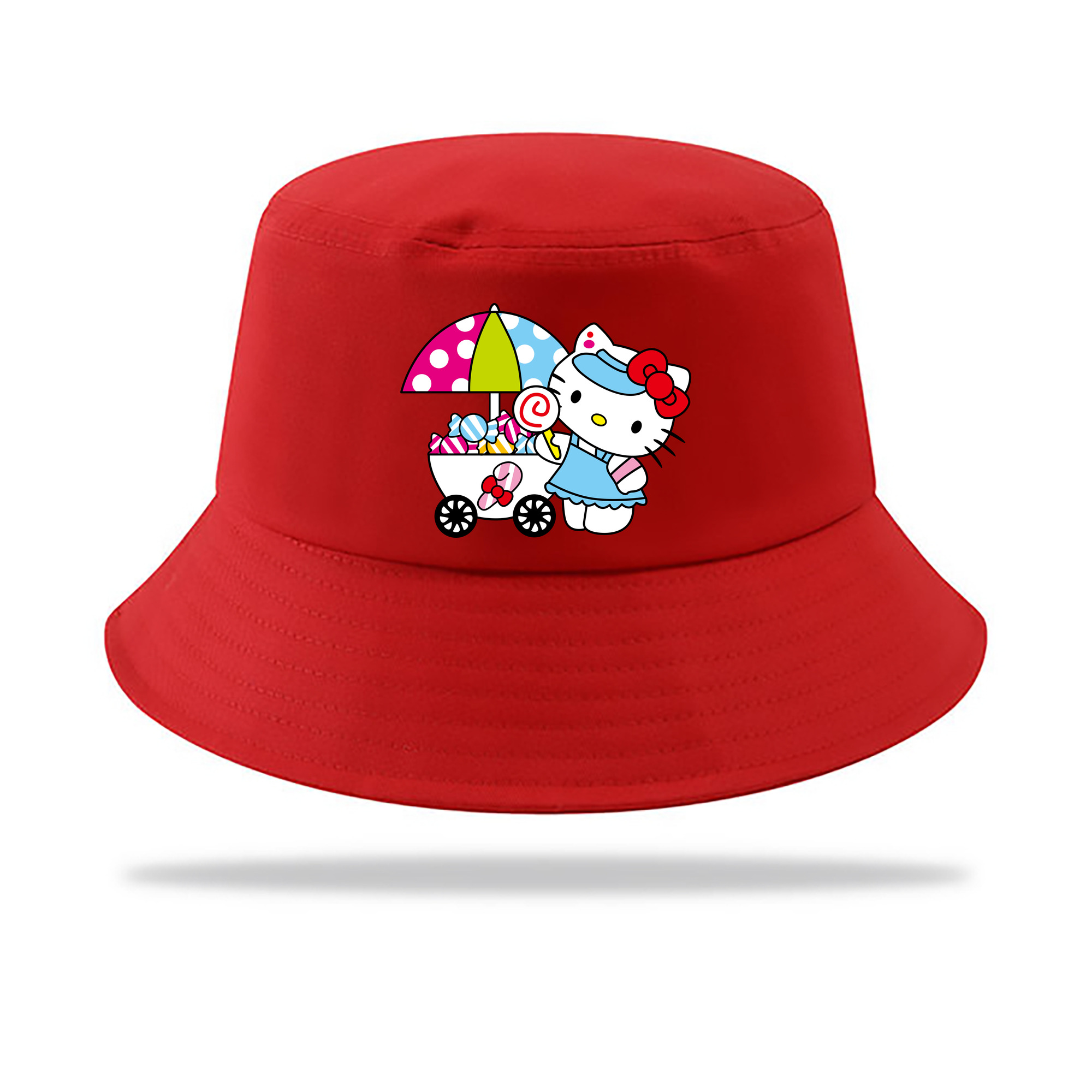 （画像用） Hello Kitty ハローキティ アウトドア日除けバケットハット