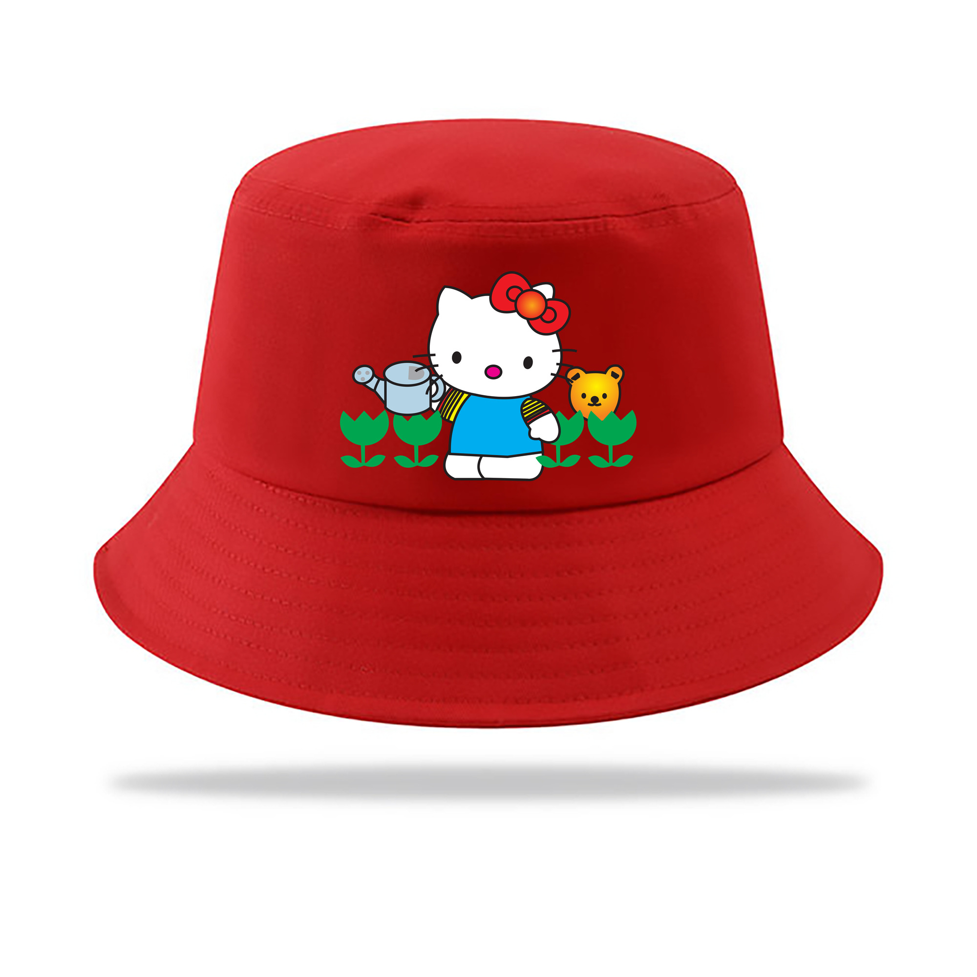 （画像用） Hello Kitty ハローキティ アウトドア日除けバケットハット