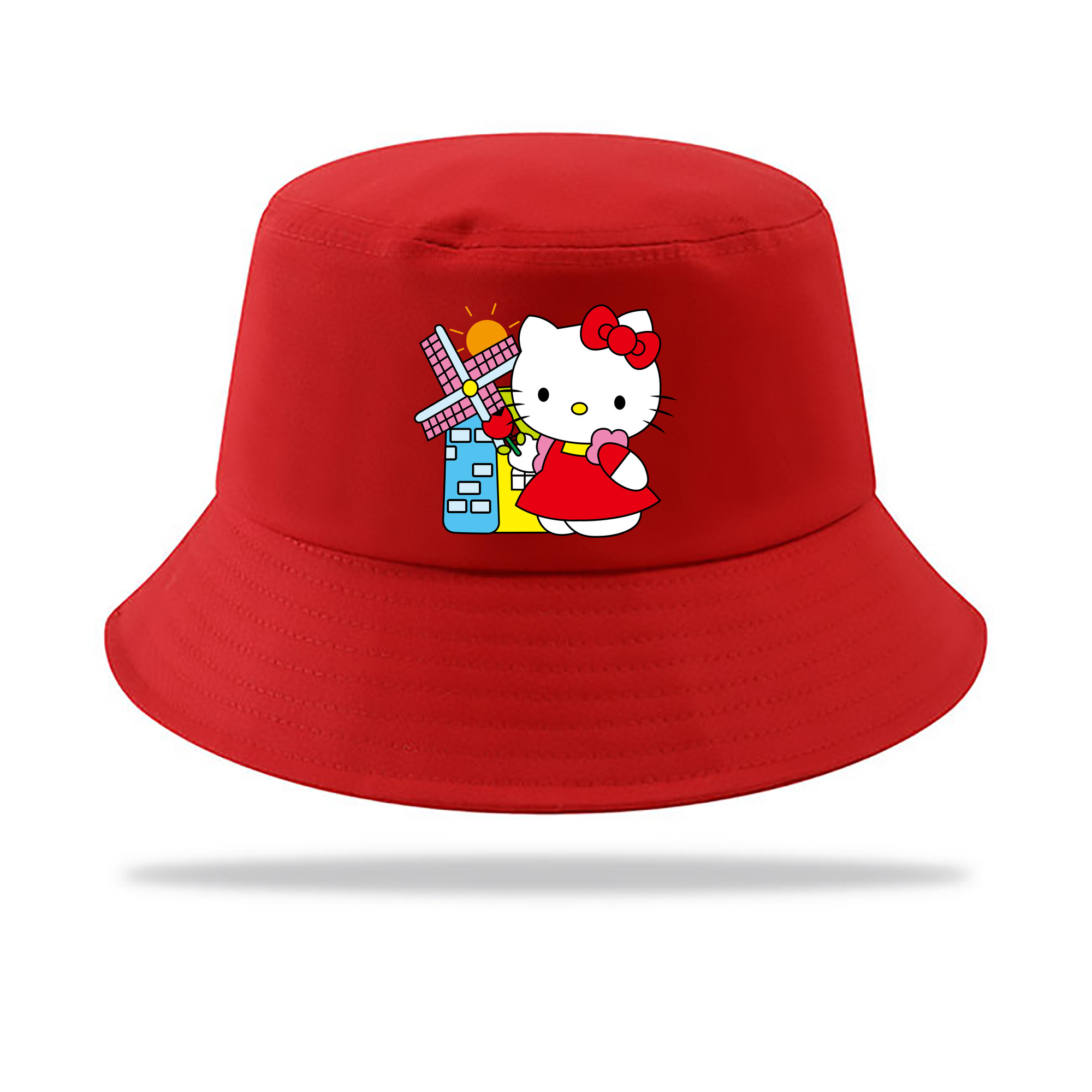 （画像用） Hello Kitty ハローキティ アウトドア日除けバケットハット