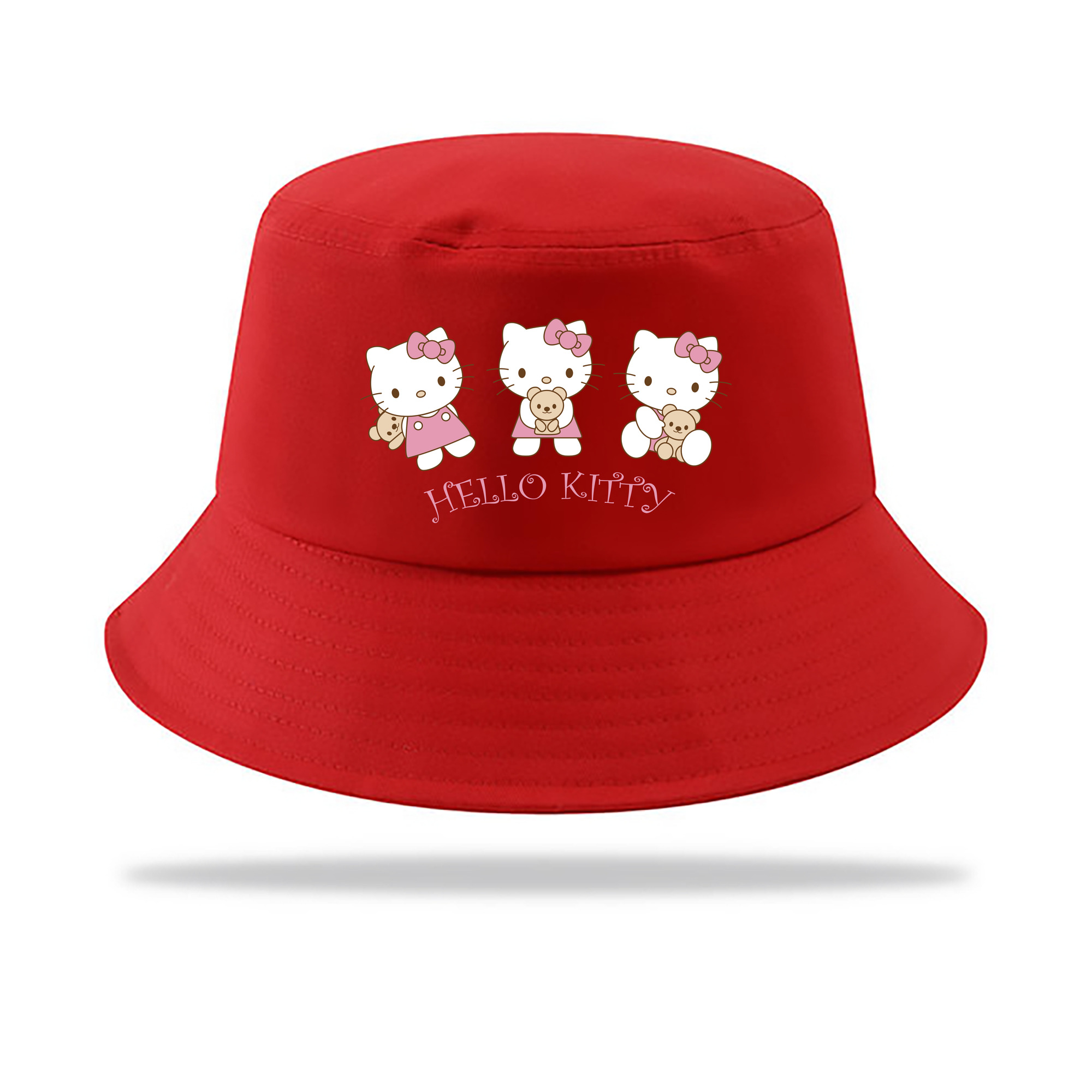 （画像用） Hello Kitty ハローキティ アウトドア日除けバケットハット