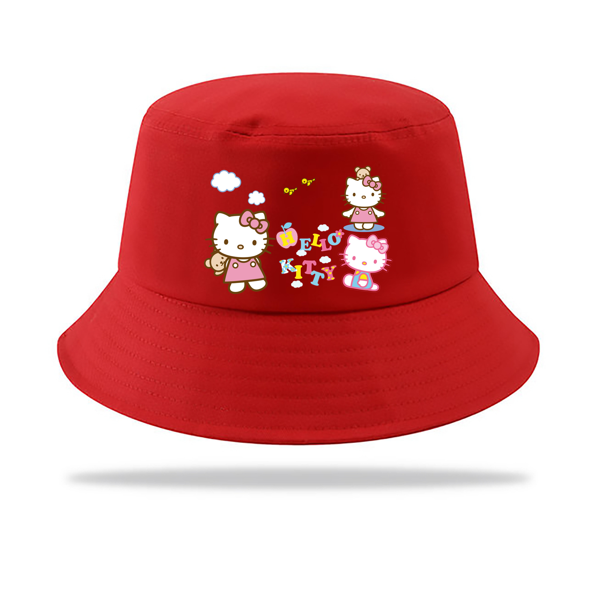 （画像用） Hello Kitty ハローキティ アウトドア日除けバケットハット