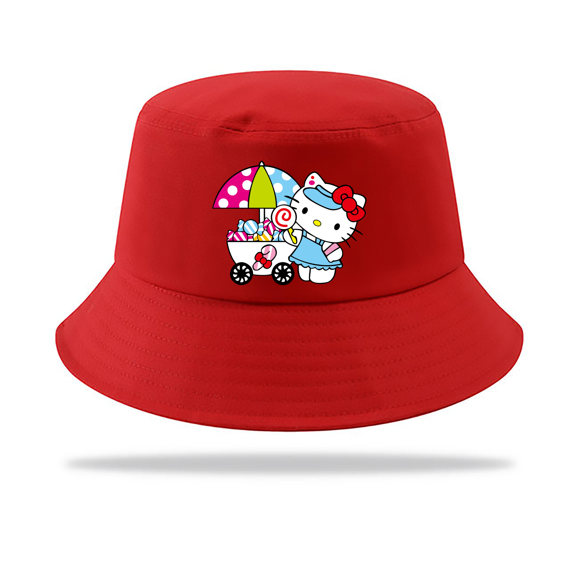 （画像用） Hello Kitty ハローキティ アウトドア日除けバケットハット