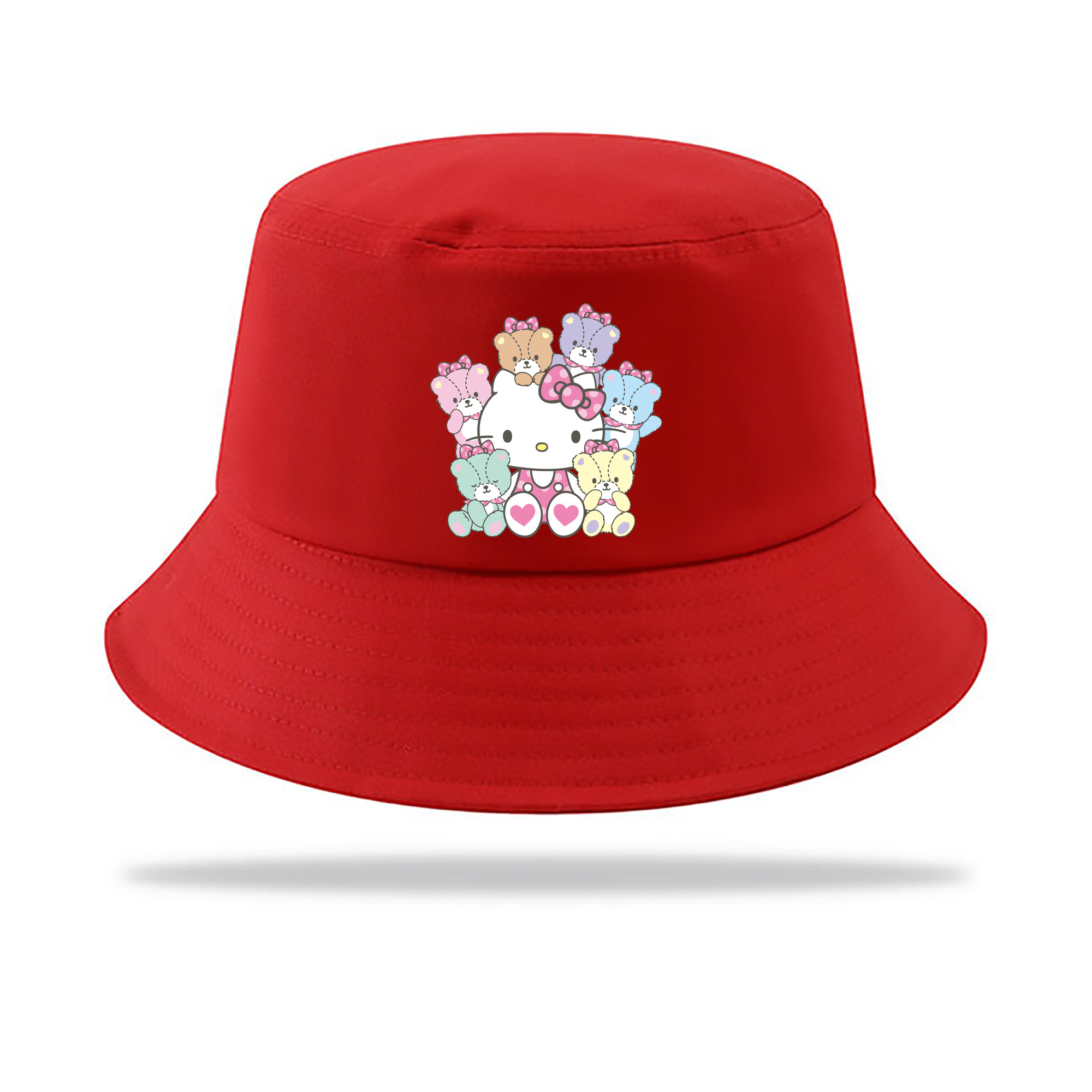 （画像用） Hello Kitty ハローキティ アウトドア日除けバケットハット