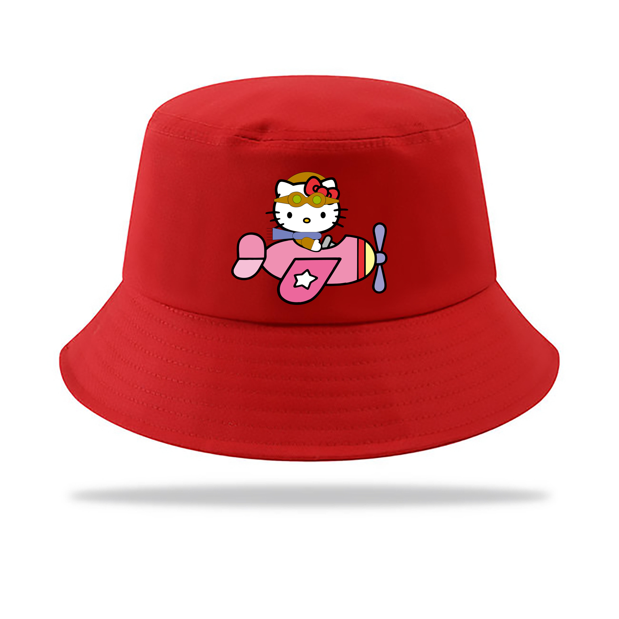 （画像用） Hello Kitty ハローキティ アウトドア日除けバケットハット