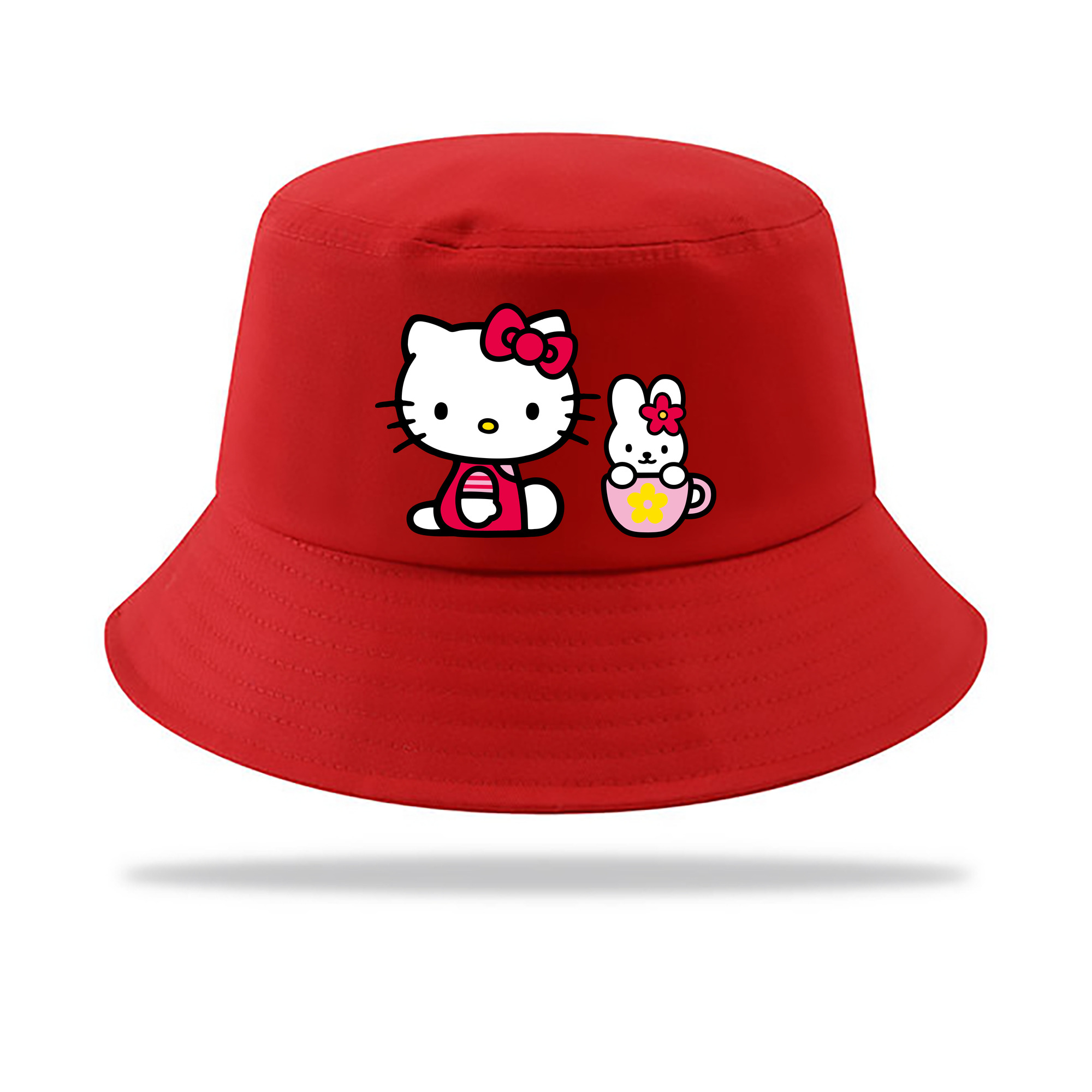 （画像用） Hello Kitty ハローキティ アウトドア日除けバケットハット