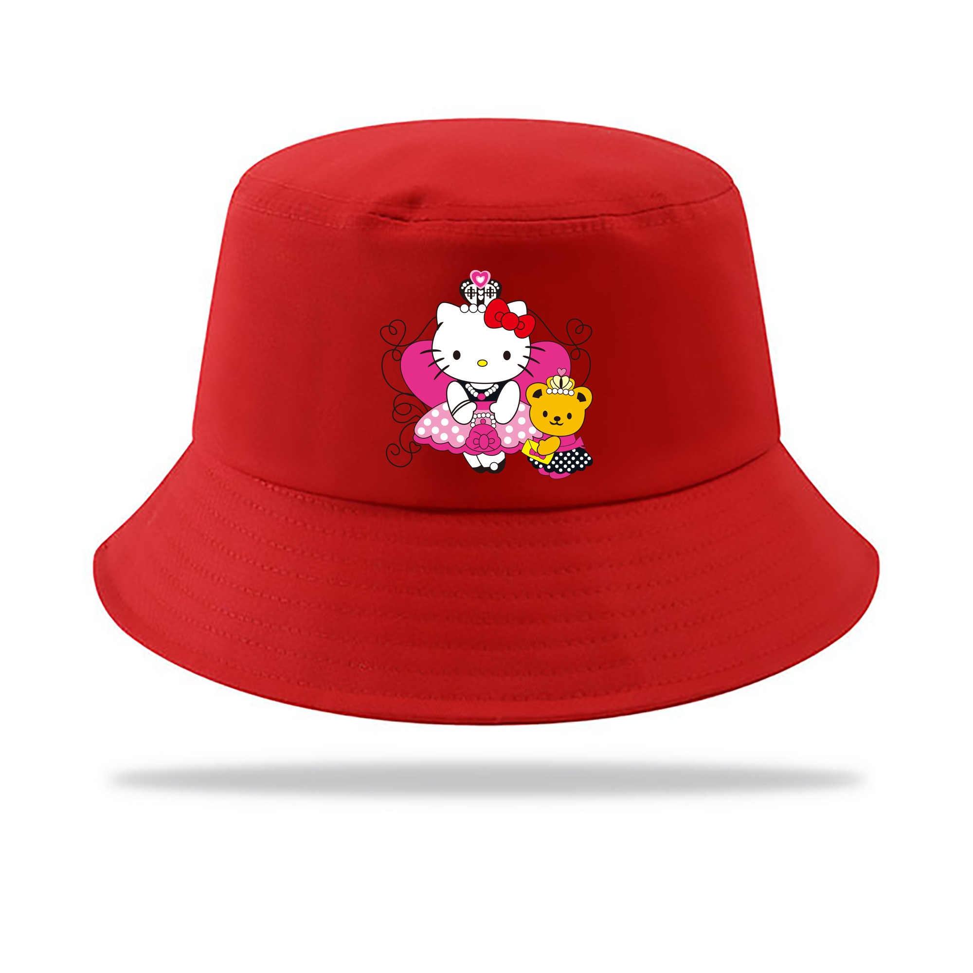 （画像用） Hello Kitty ハローキティ アウトドア日除けバケットハット