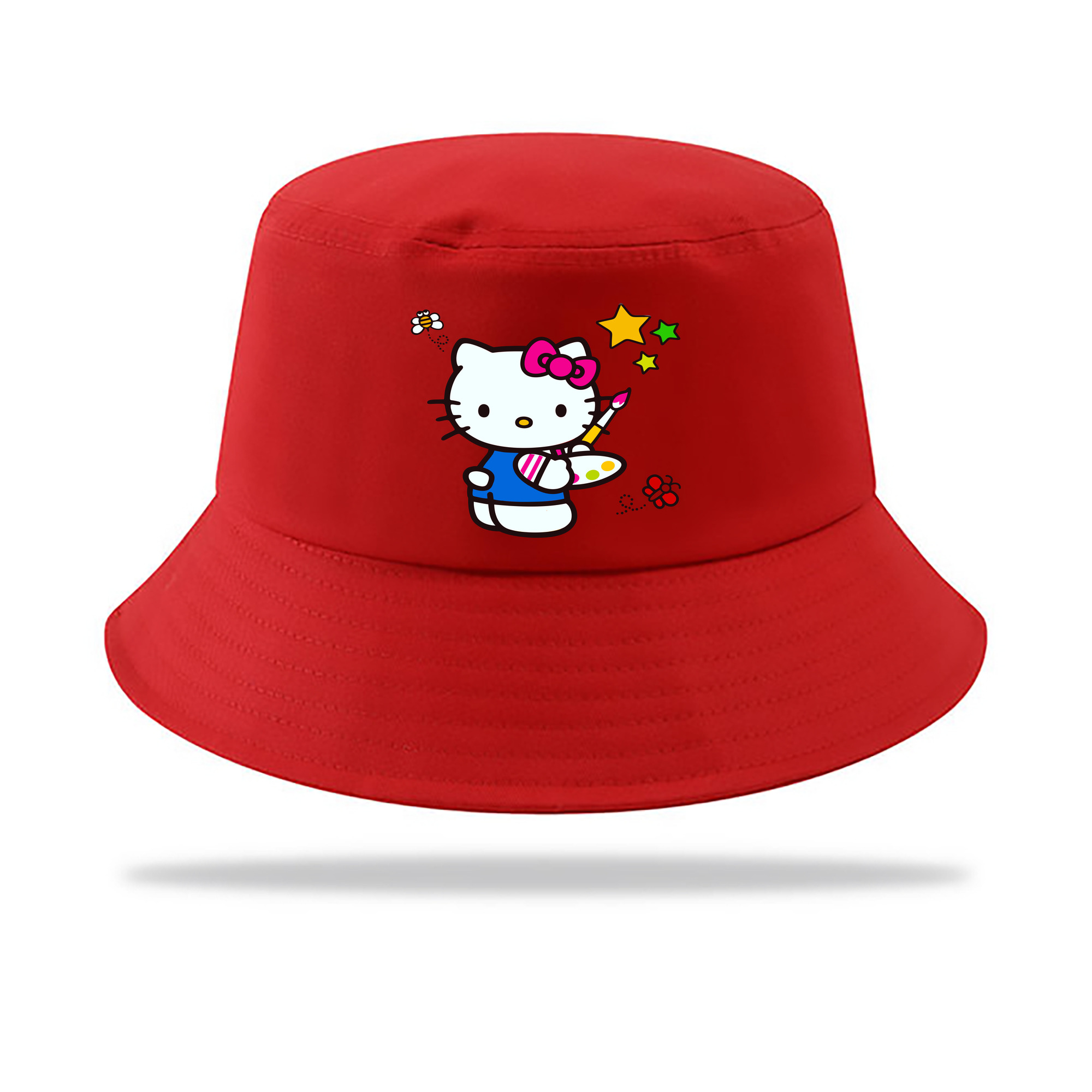 （画像用） Hello Kitty ハローキティ アウトドア日除けバケットハット
