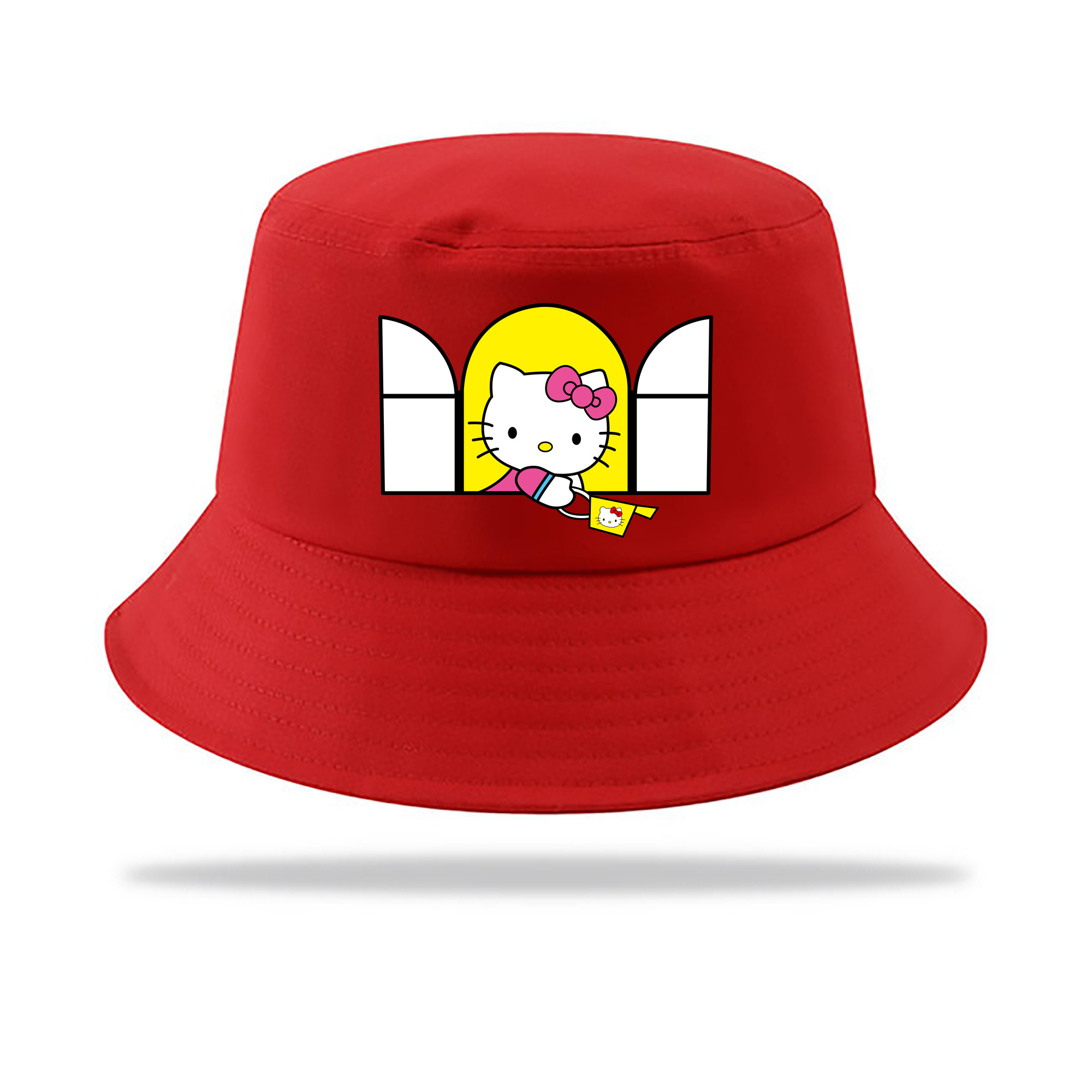 （画像用） Hello Kitty ハローキティ アウトドア日除けバケットハット