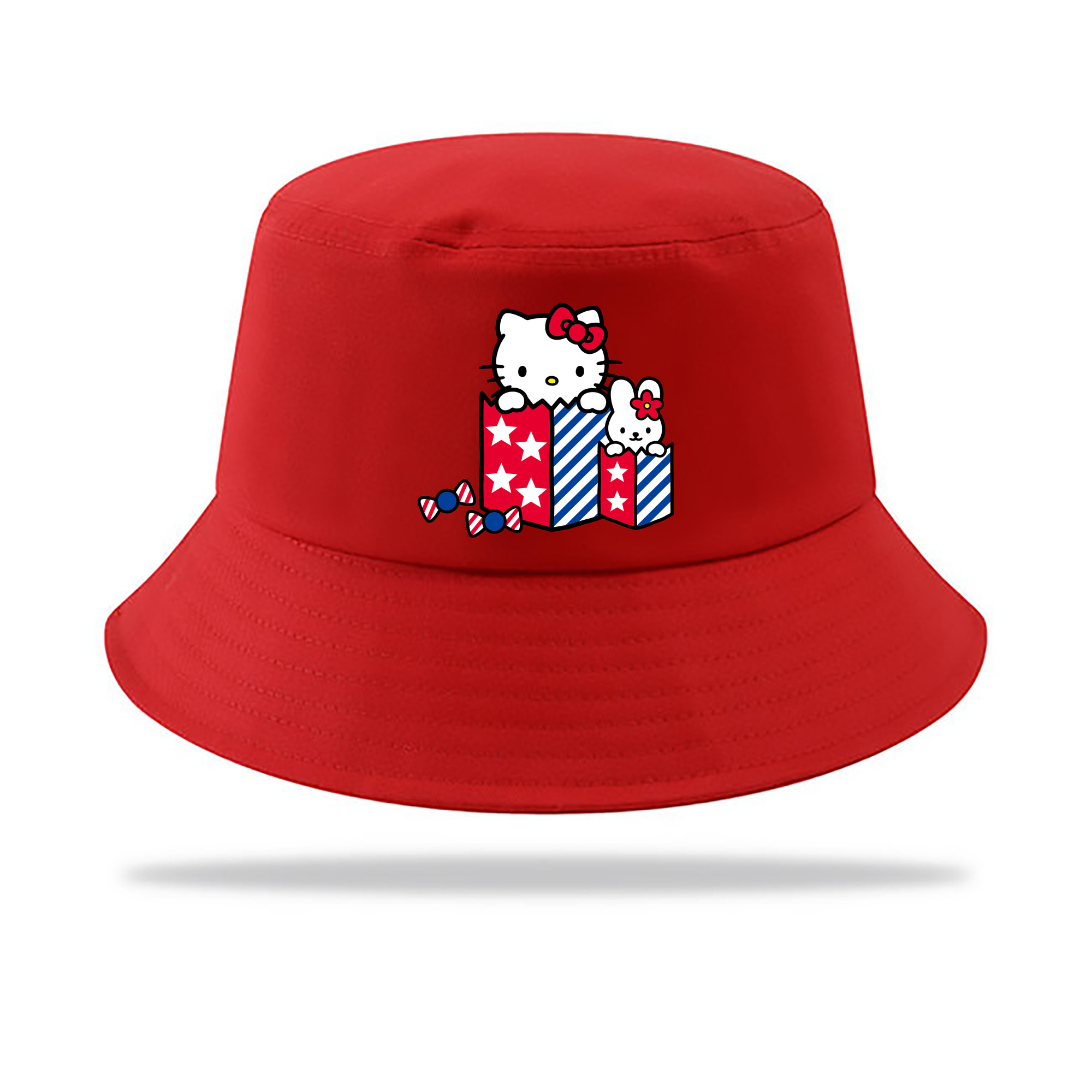 （画像用） Hello Kitty ハローキティ アウトドア日除けバケットハット