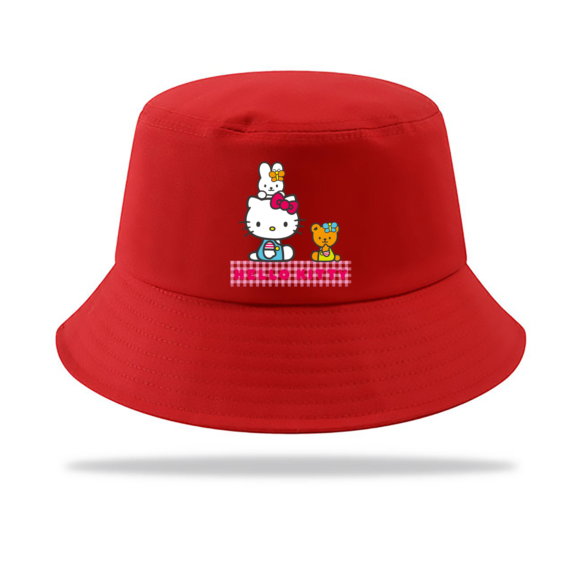 （画像用） Hello Kitty ハローキティ アウトドア日除けバケットハット