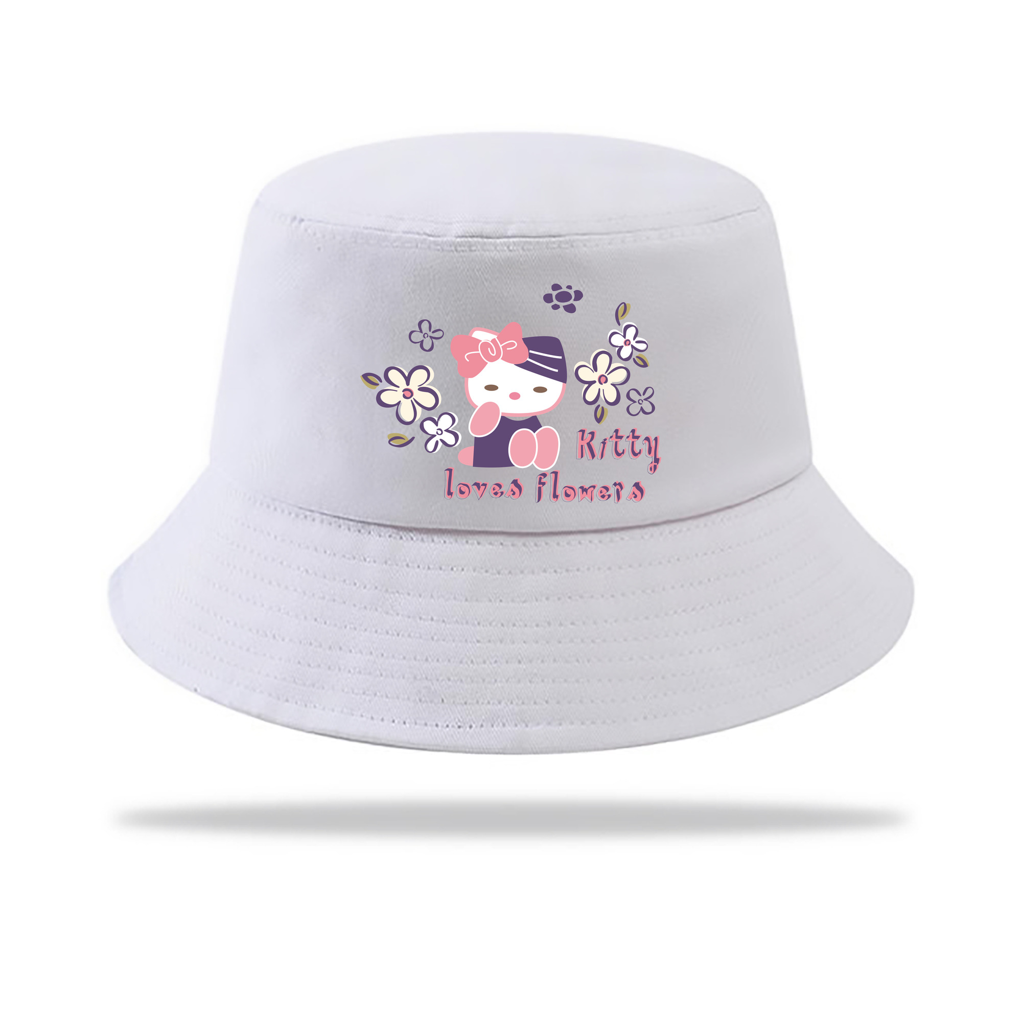 （画像用） Hello Kitty ハローキティ アウトドア日除けバケットハット