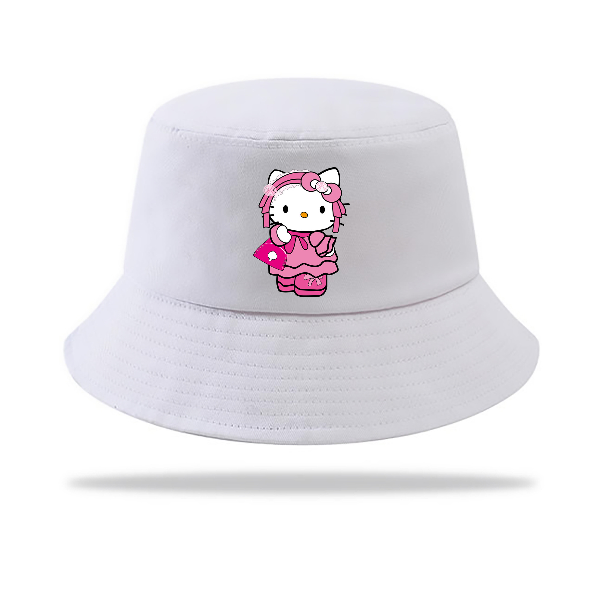 （画像用） Hello Kitty ハローキティ アウトドア日除けバケットハット