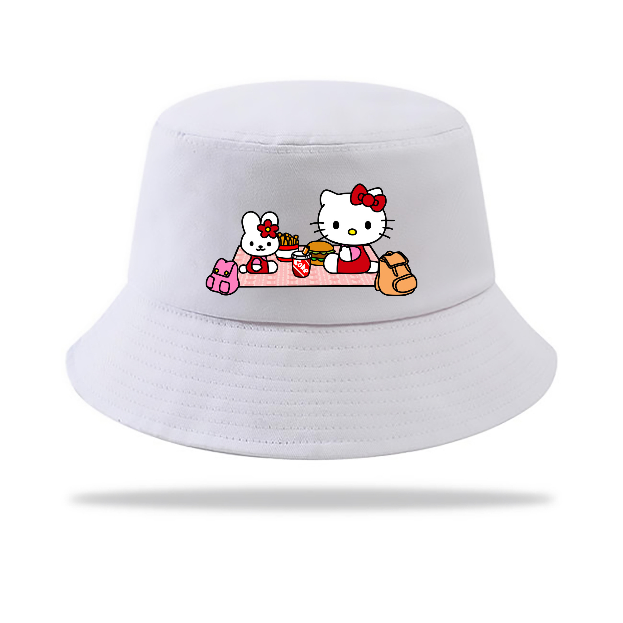 （画像用） Hello Kitty ハローキティ アウトドア日除けバケットハット