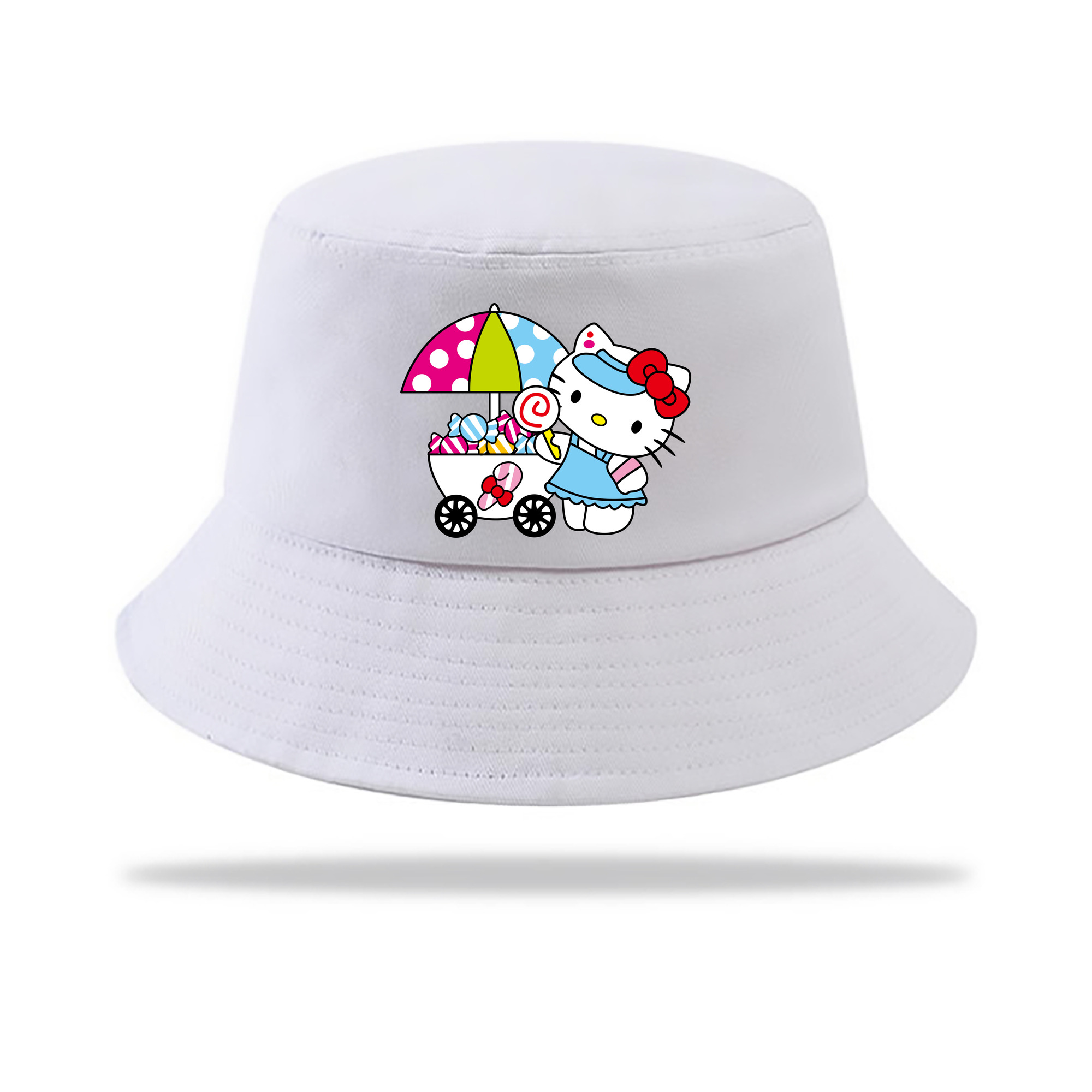 （画像用） Hello Kitty ハローキティ アウトドア日除けバケットハット
