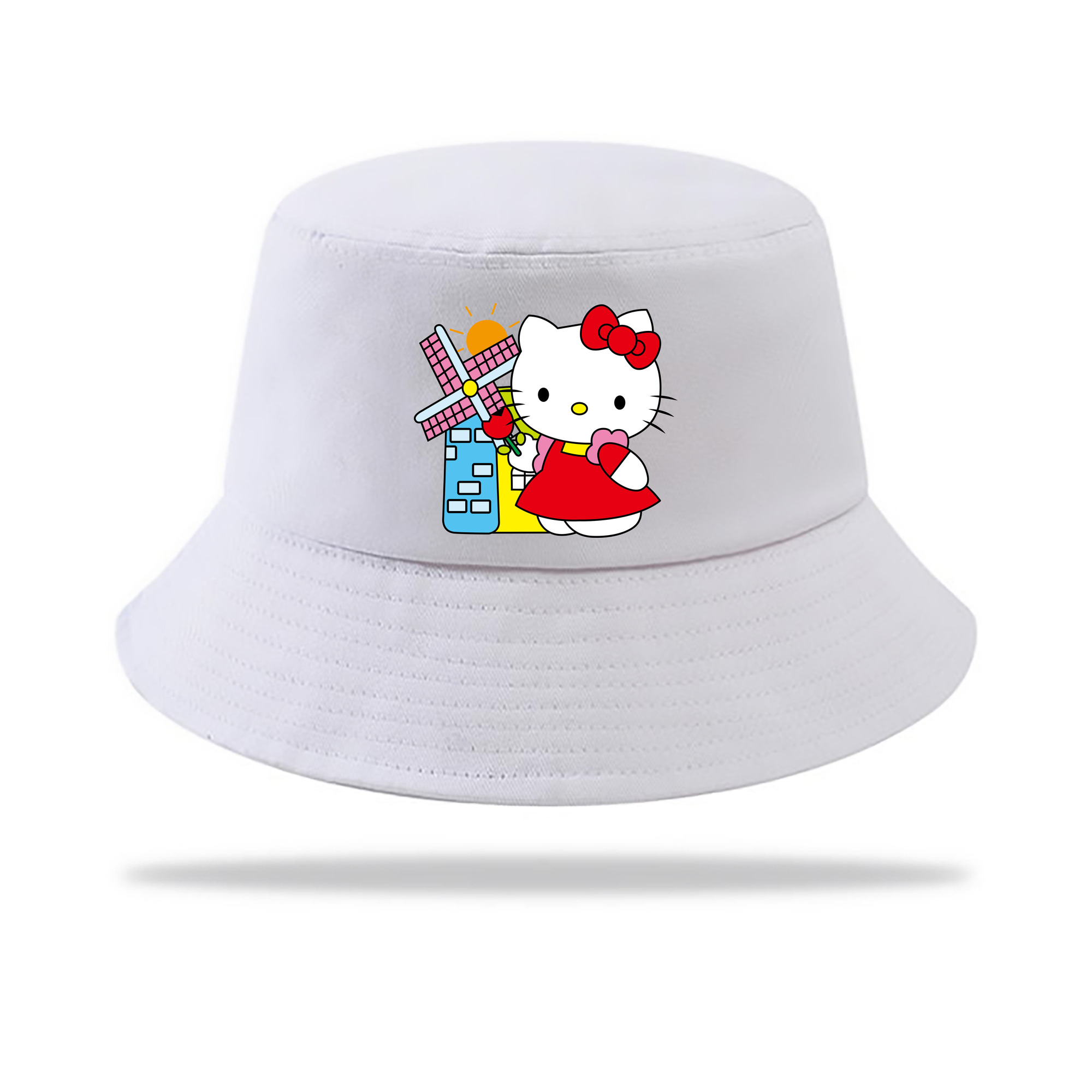 （画像用） Hello Kitty ハローキティ アウトドア日除けバケットハット