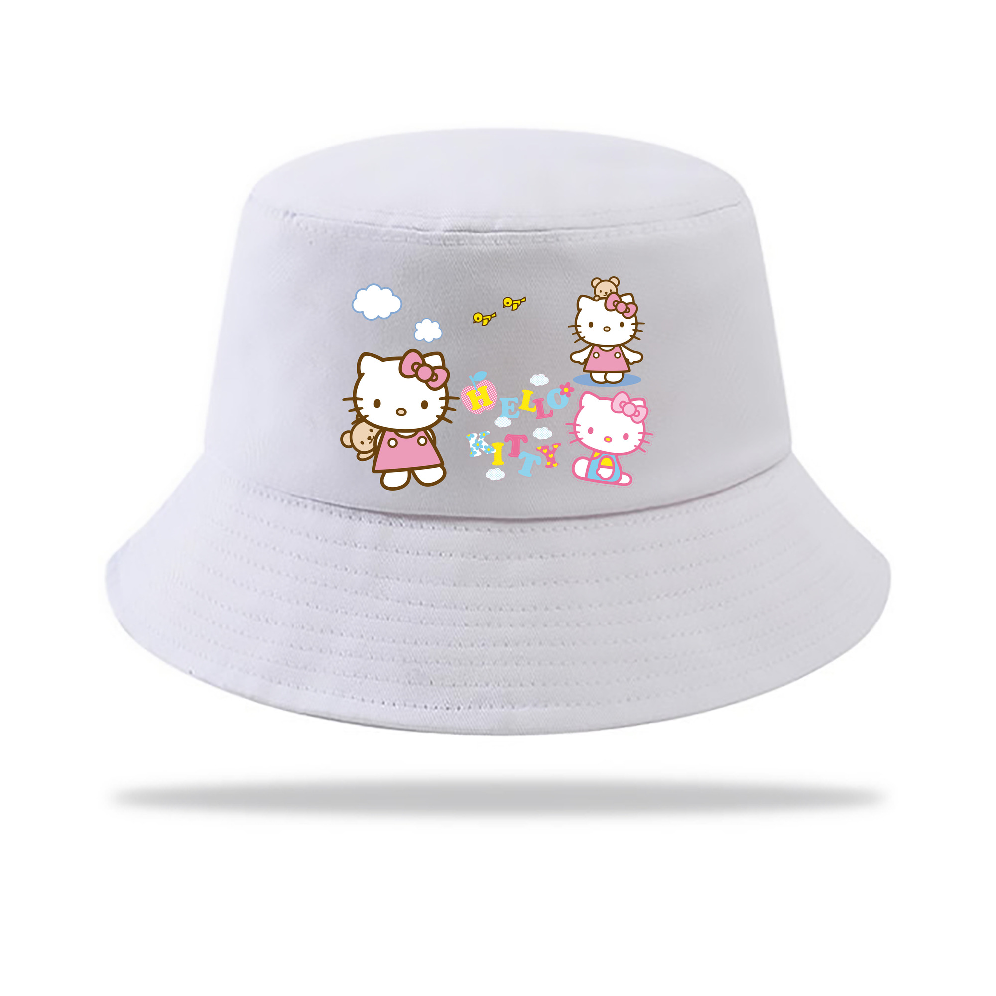 （画像用） Hello Kitty ハローキティ アウトドア日除けバケットハット