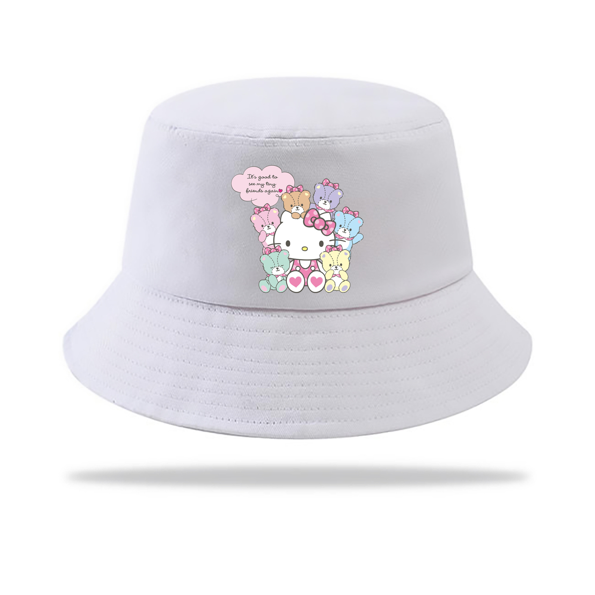 （画像用） Hello Kitty ハローキティ アウトドア日除けバケットハット