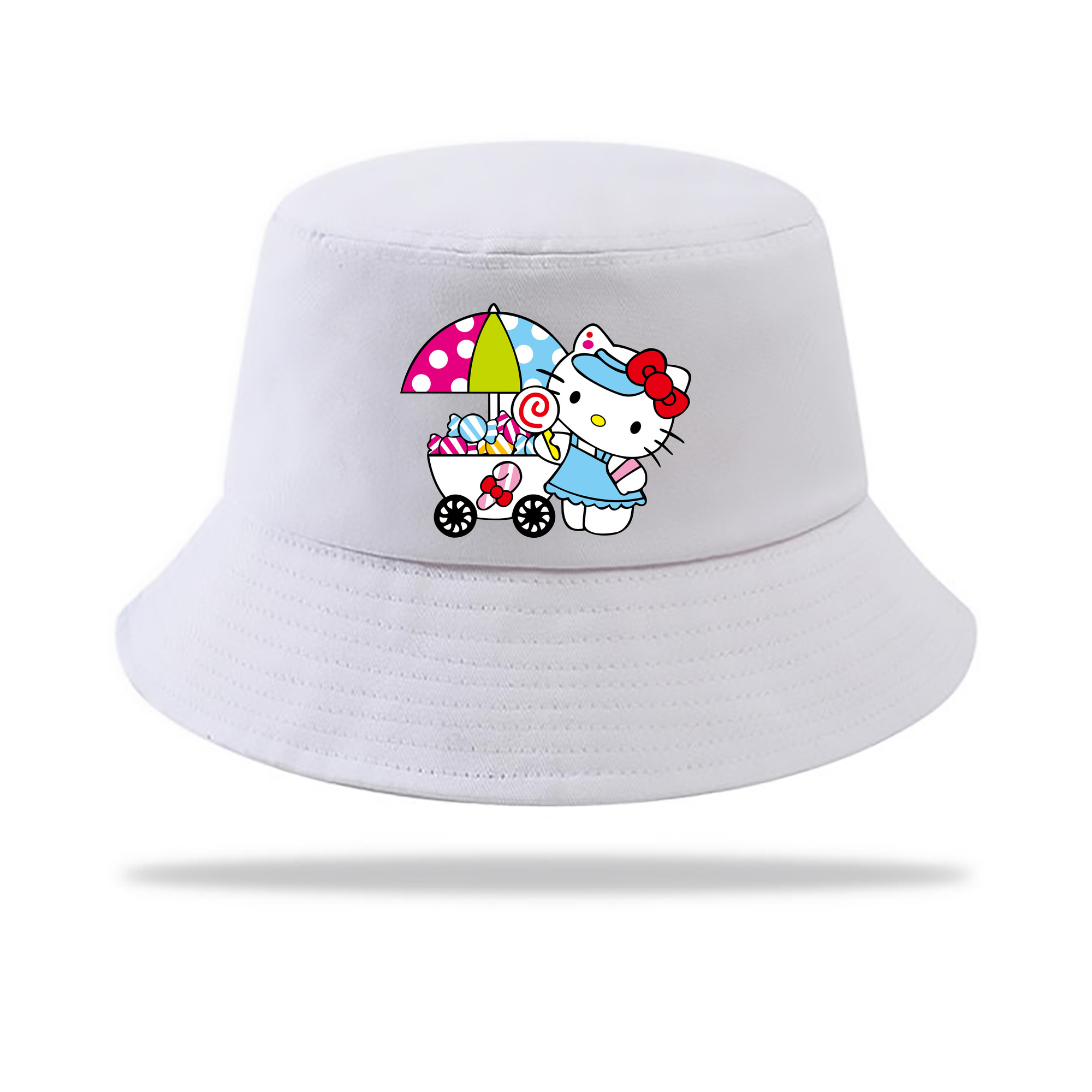 （画像用） Hello Kitty ハローキティ アウトドア日除けバケットハット