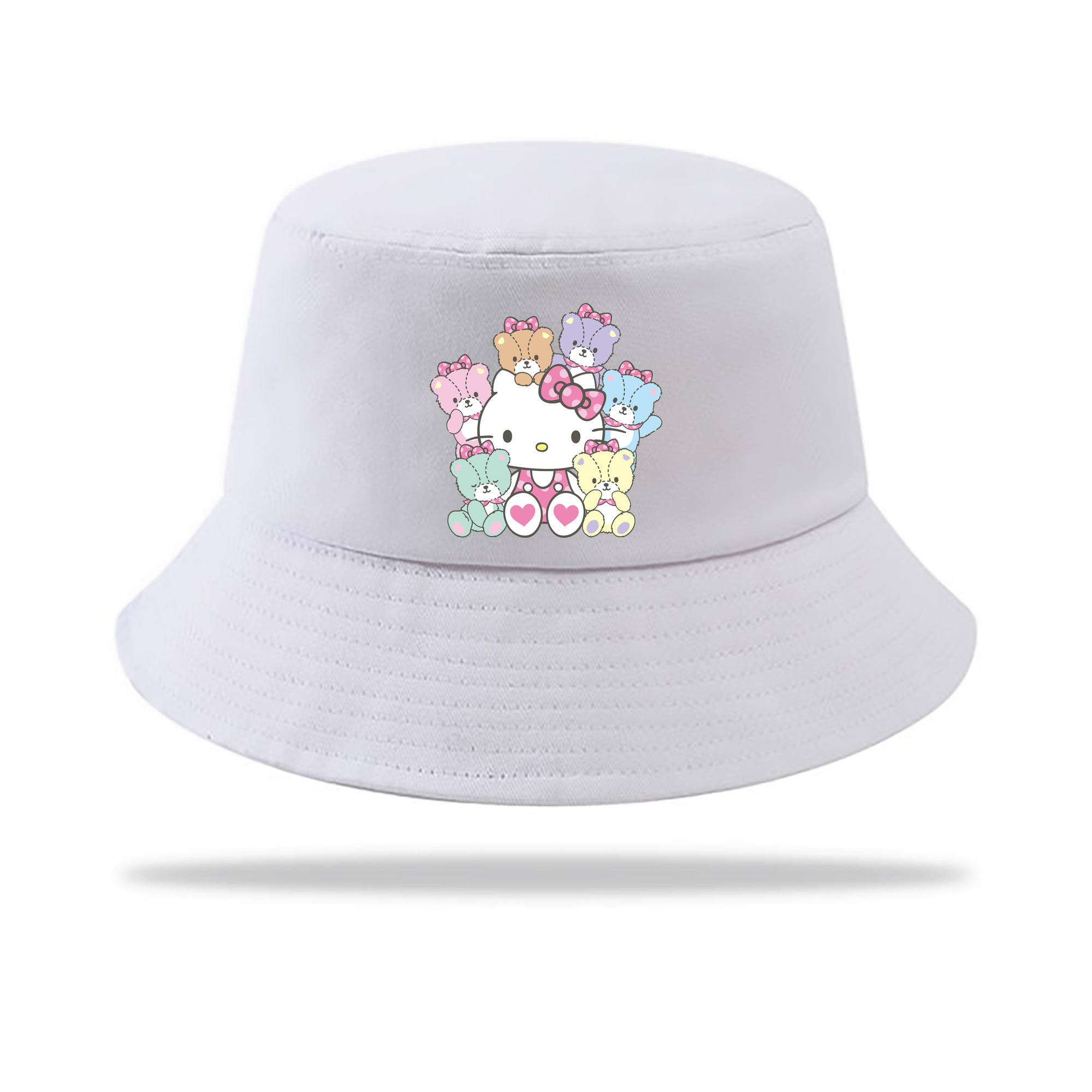 （画像用） Hello Kitty ハローキティ アウトドア日除けバケットハット