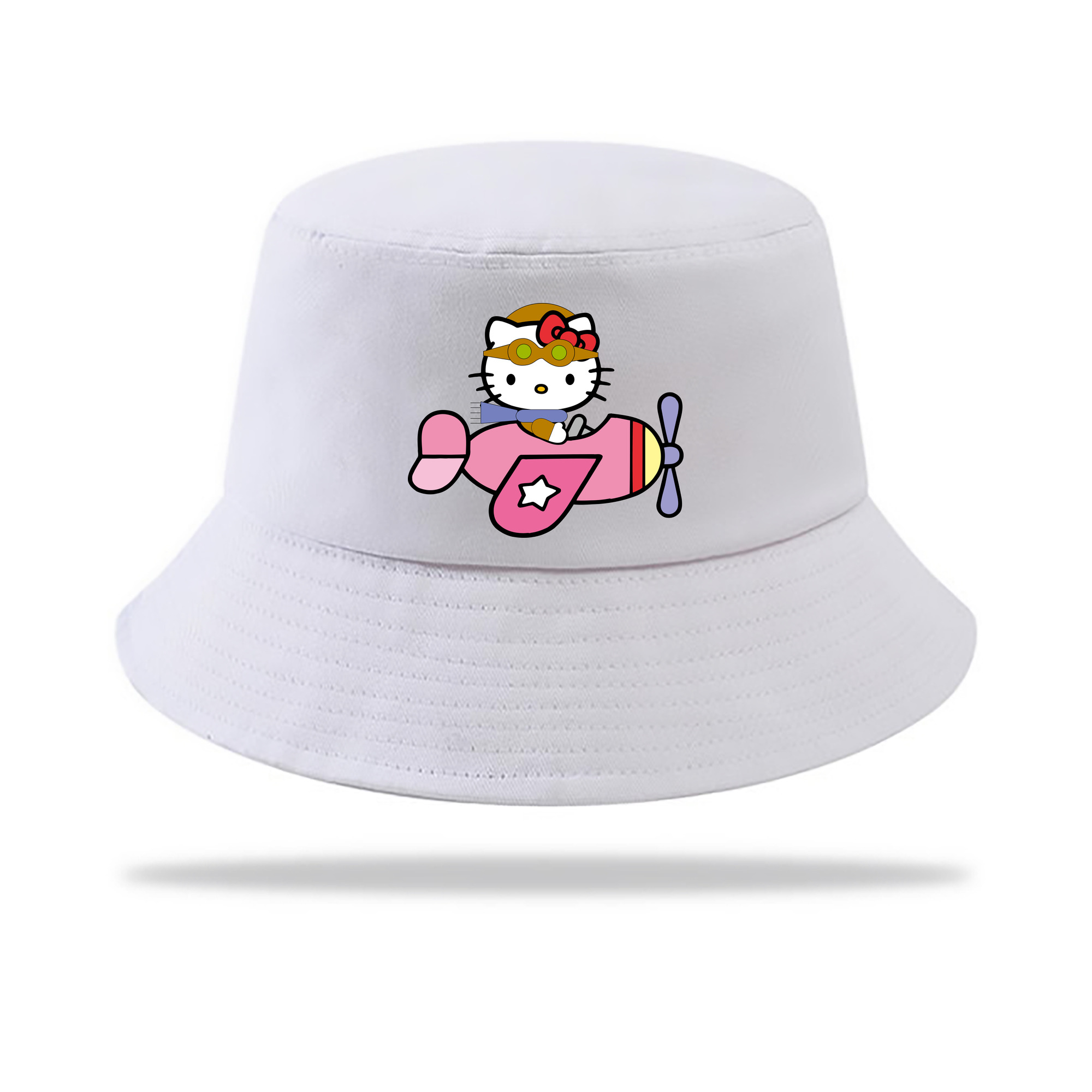 （画像用） Hello Kitty ハローキティ アウトドア日除けバケットハット
