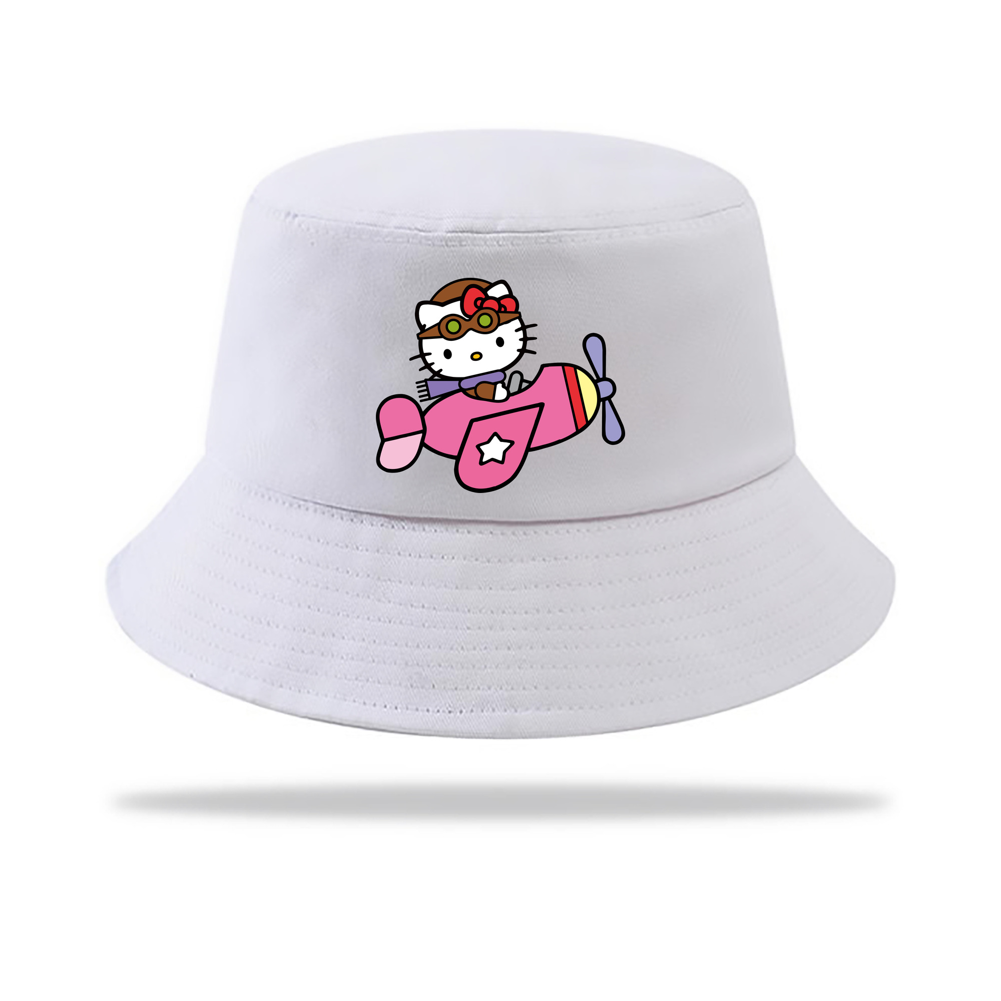 （画像用） Hello Kitty ハローキティ アウトドア日除けバケットハット
