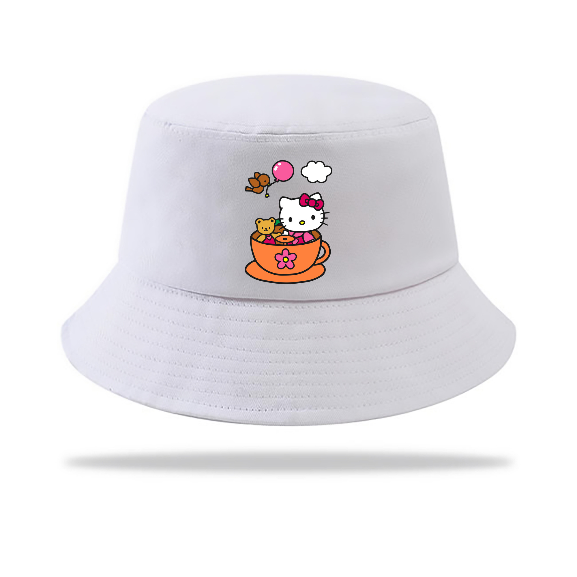 （画像用） Hello Kitty ハローキティ アウトドア日除けバケットハット