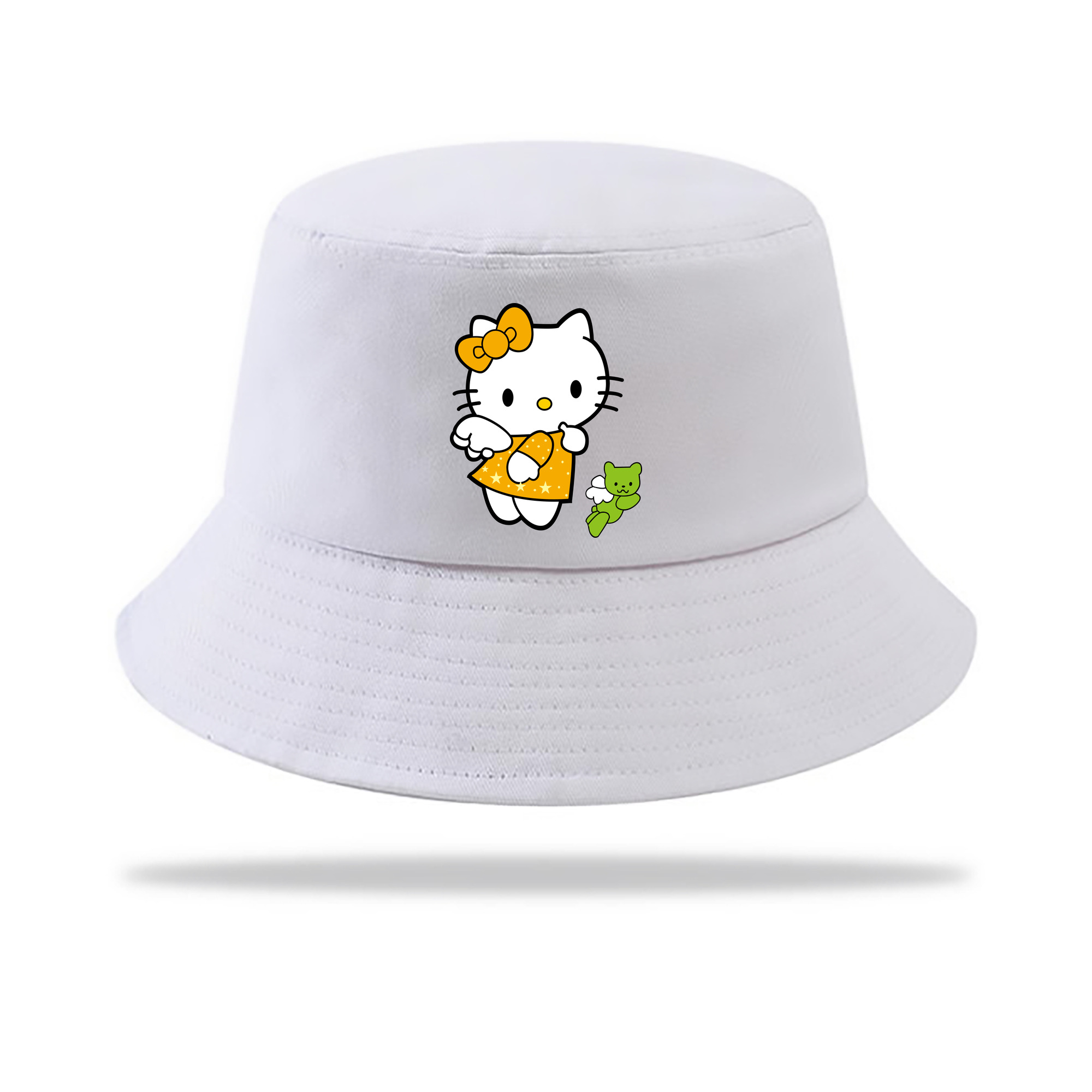 （画像用） Hello Kitty ハローキティ アウトドア日除けバケットハット