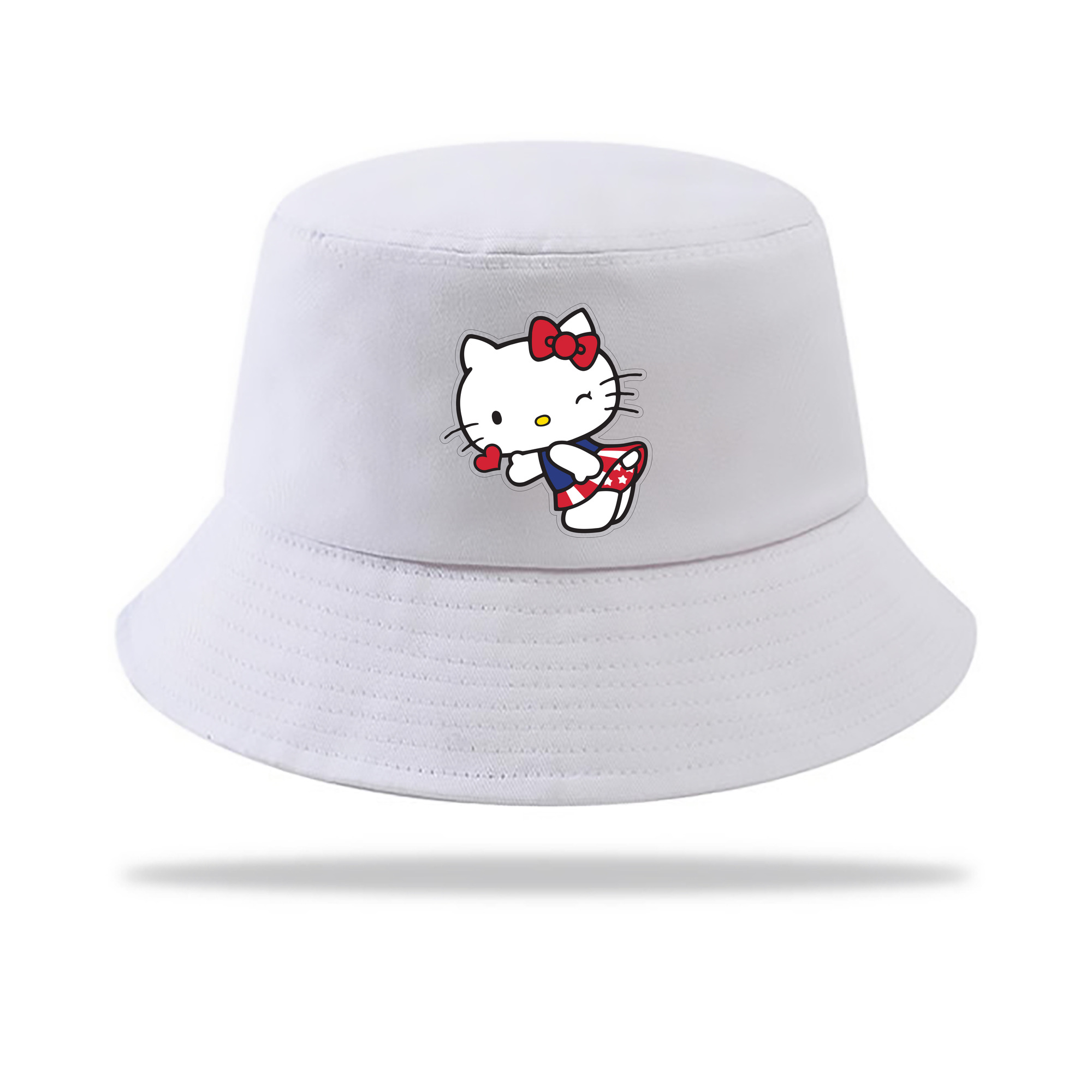 （画像用） Hello Kitty ハローキティ アウトドア日除けバケットハット