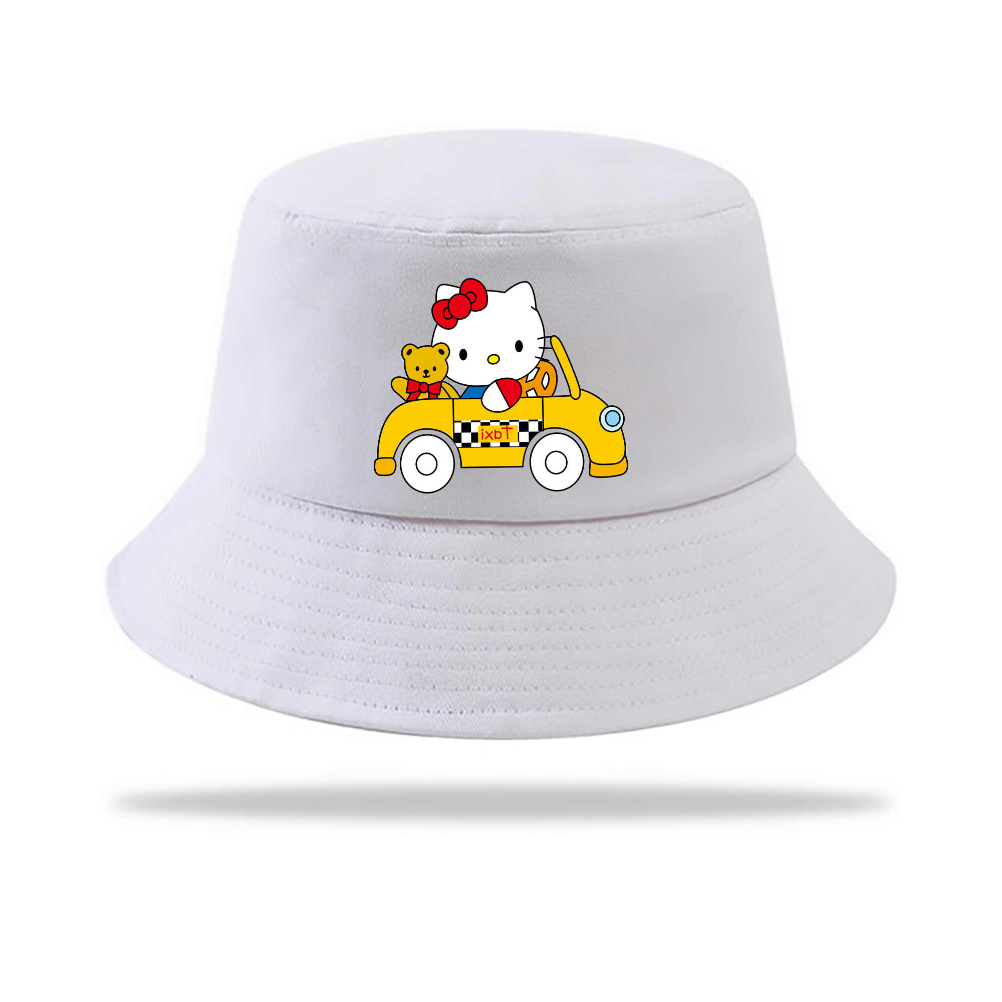（画像用） Hello Kitty ハローキティ アウトドア日除けバケットハット