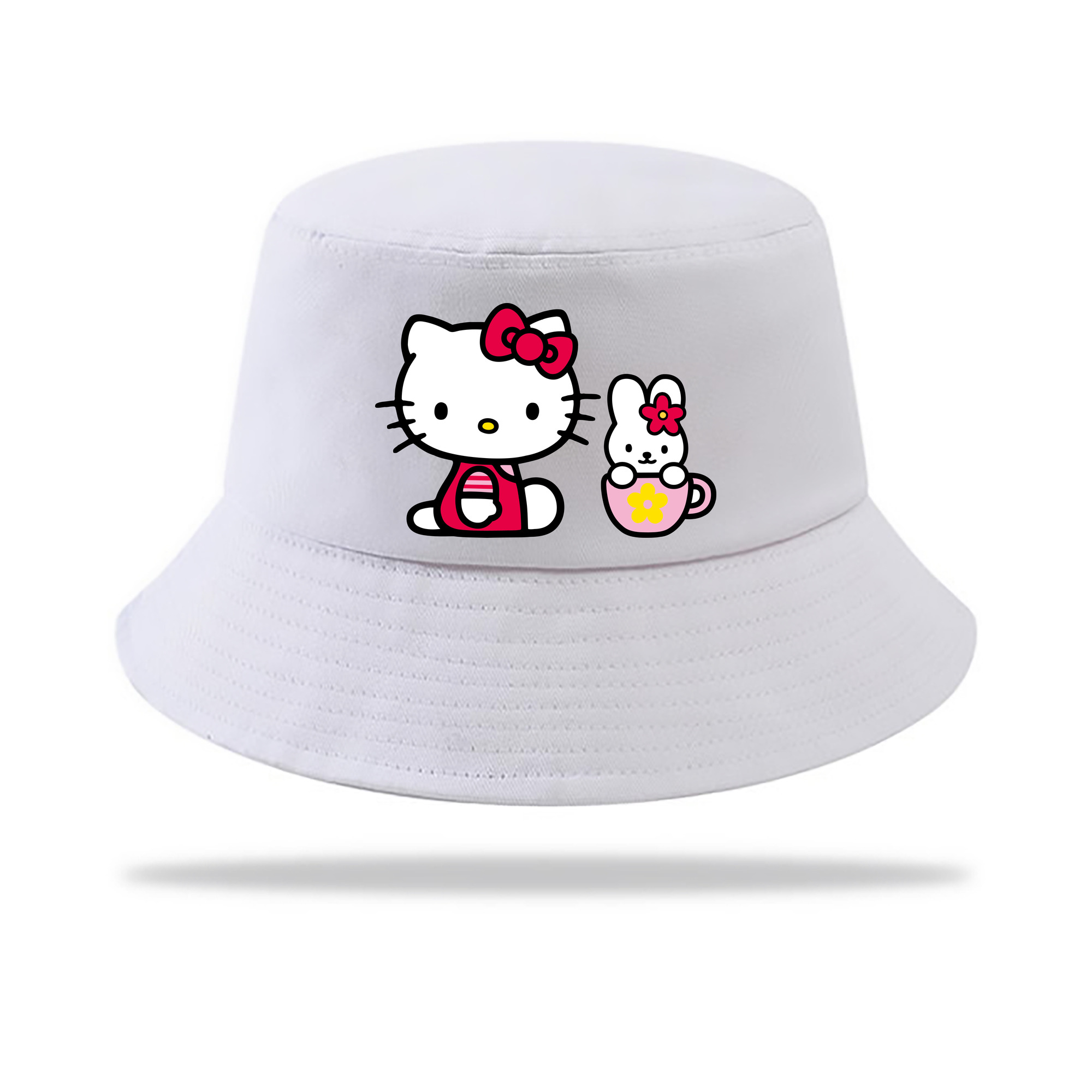 （画像用） Hello Kitty ハローキティ アウトドア日除けバケットハット