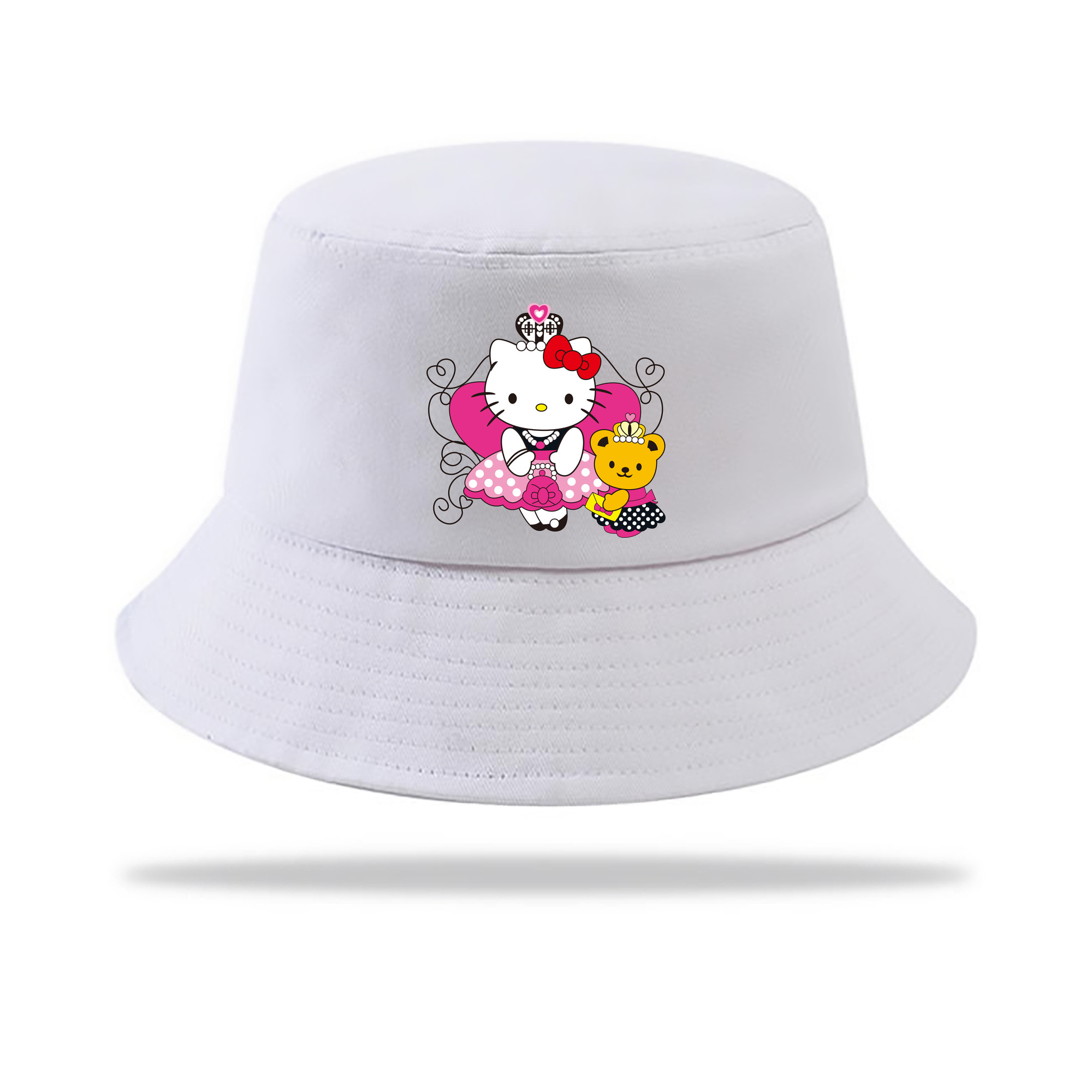 （画像用） Hello Kitty ハローキティ アウトドア日除けバケットハット
