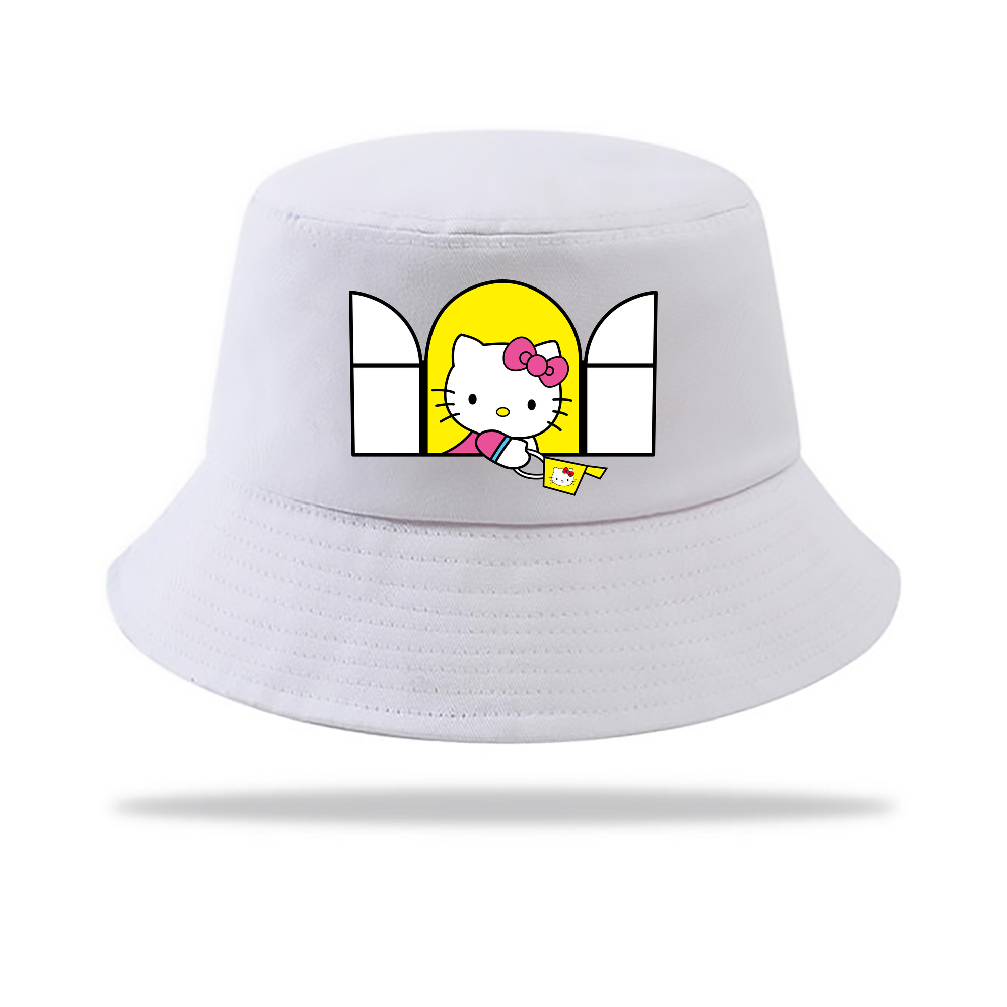 （画像用） Hello Kitty ハローキティ アウトドア日除けバケットハット