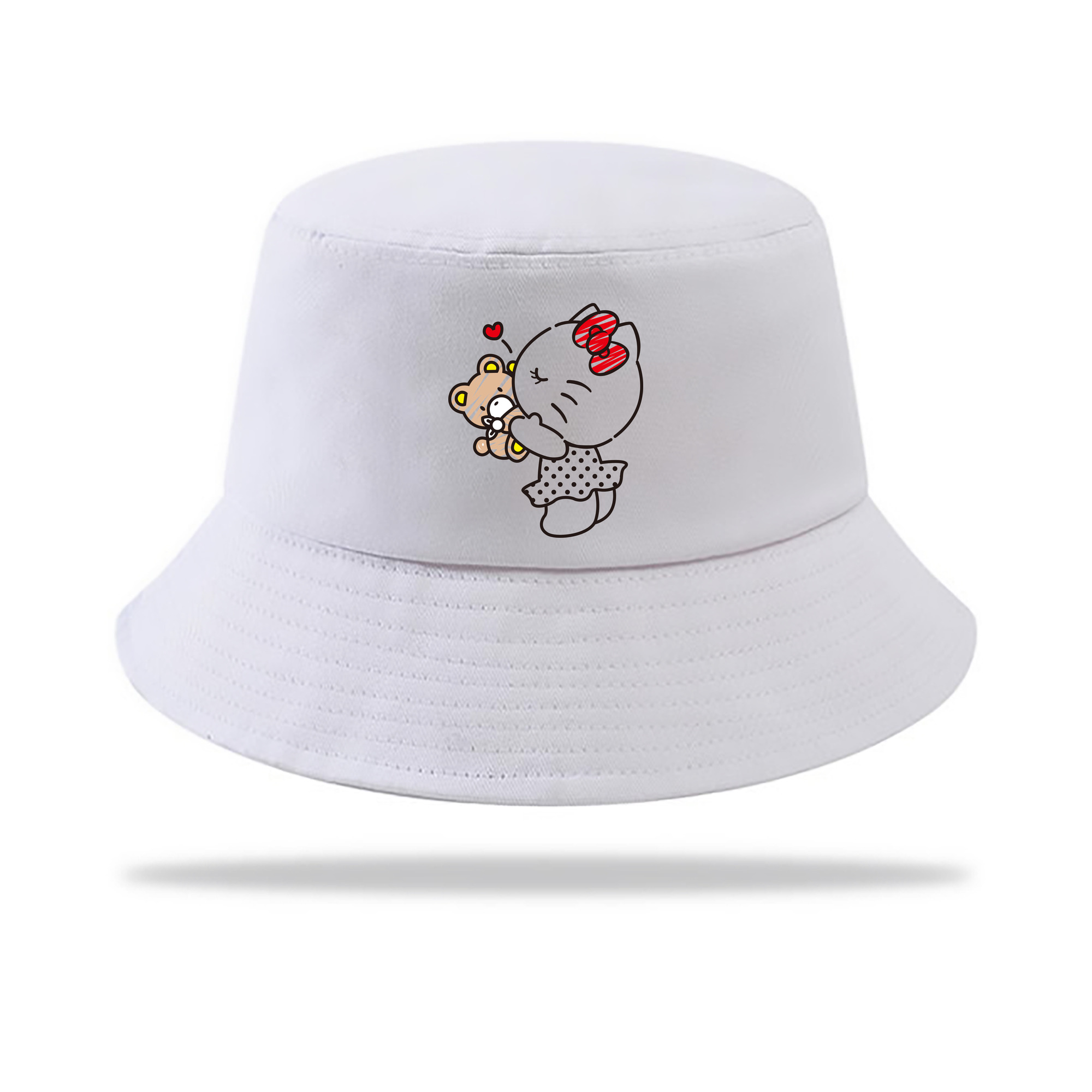 （画像用） Hello Kitty ハローキティ アウトドア日除けバケットハット