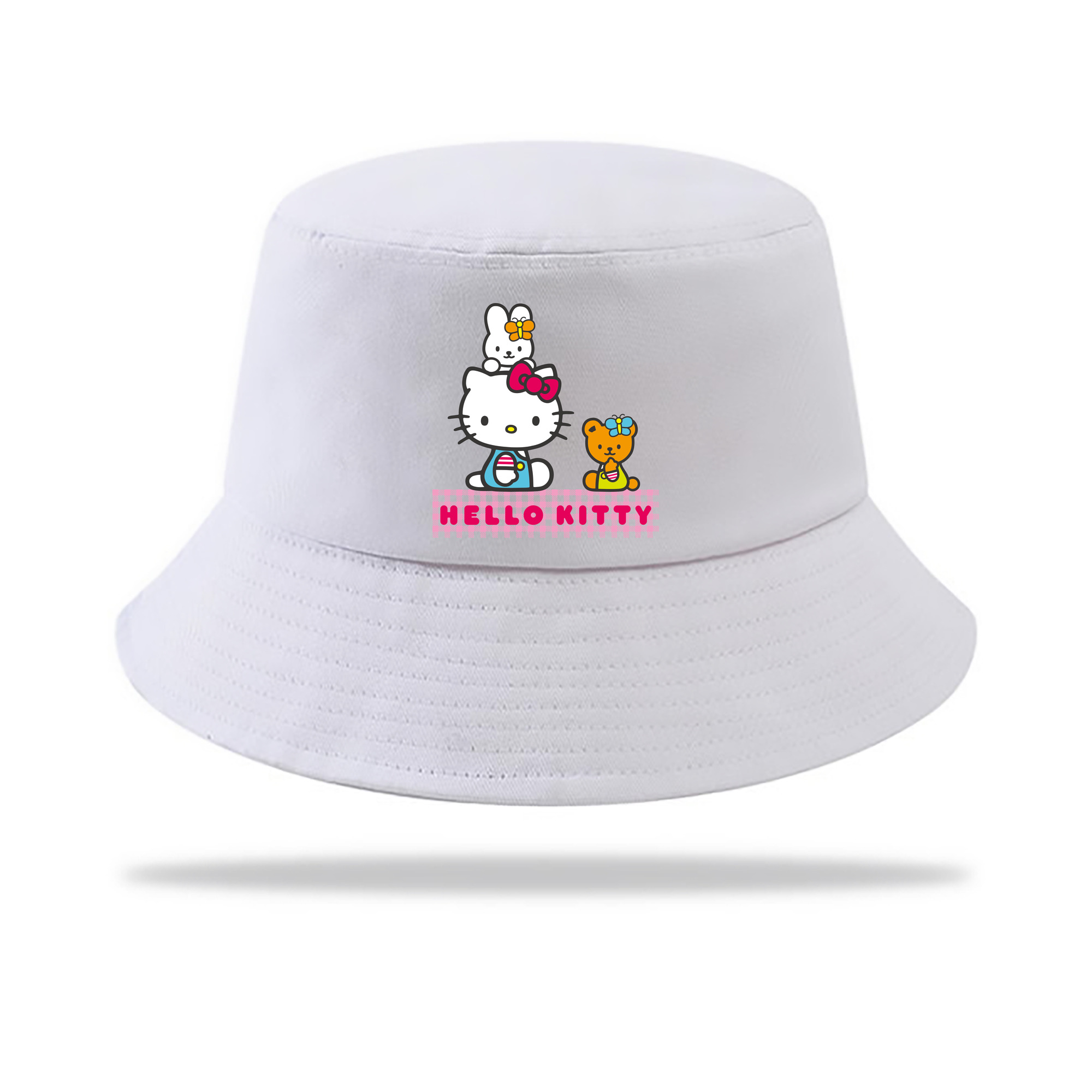 （画像用） Hello Kitty ハローキティ アウトドア日除けバケットハット