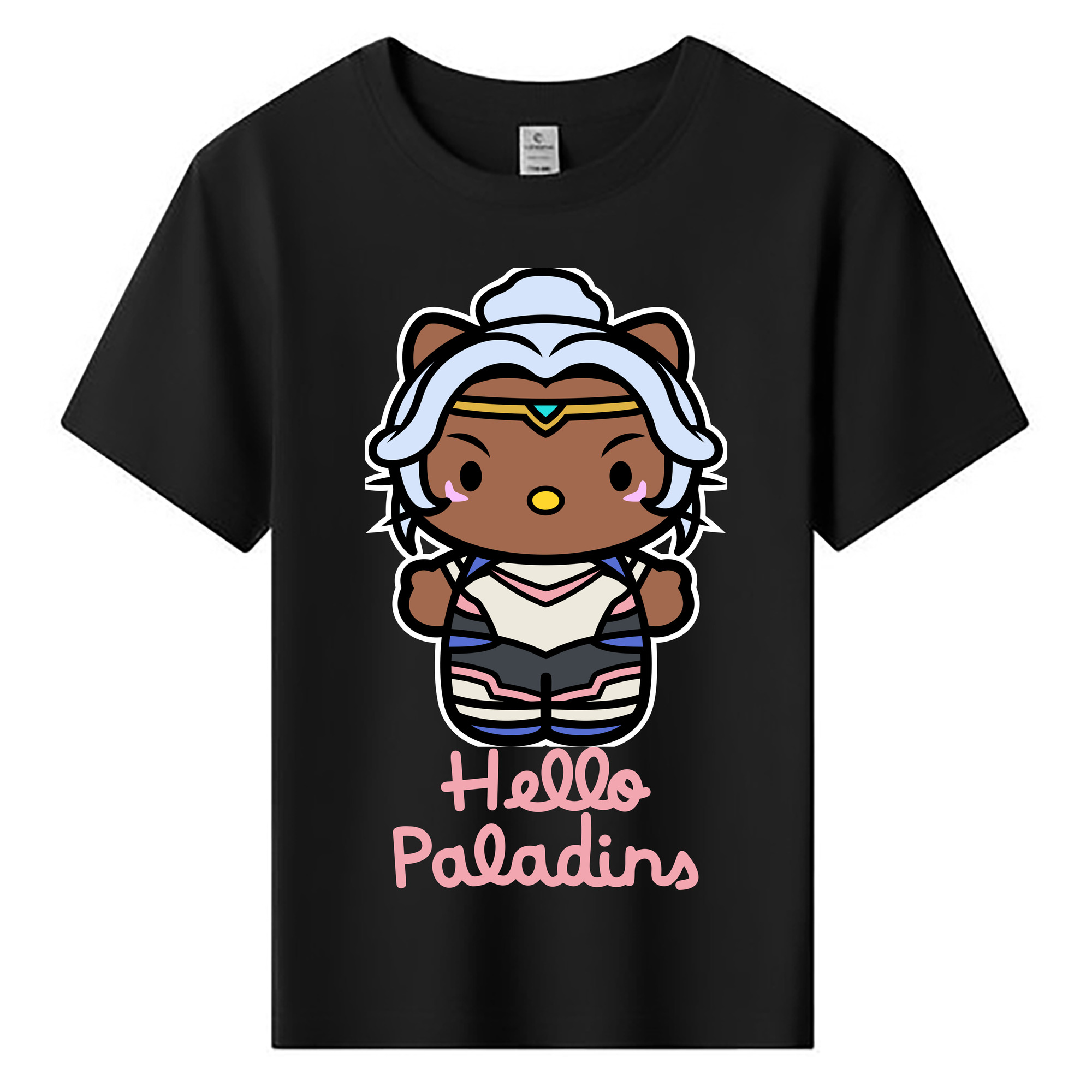 （画像用） Hello Kitty ハローキティ 綿100％キッズTシャツ（フロントプリント）