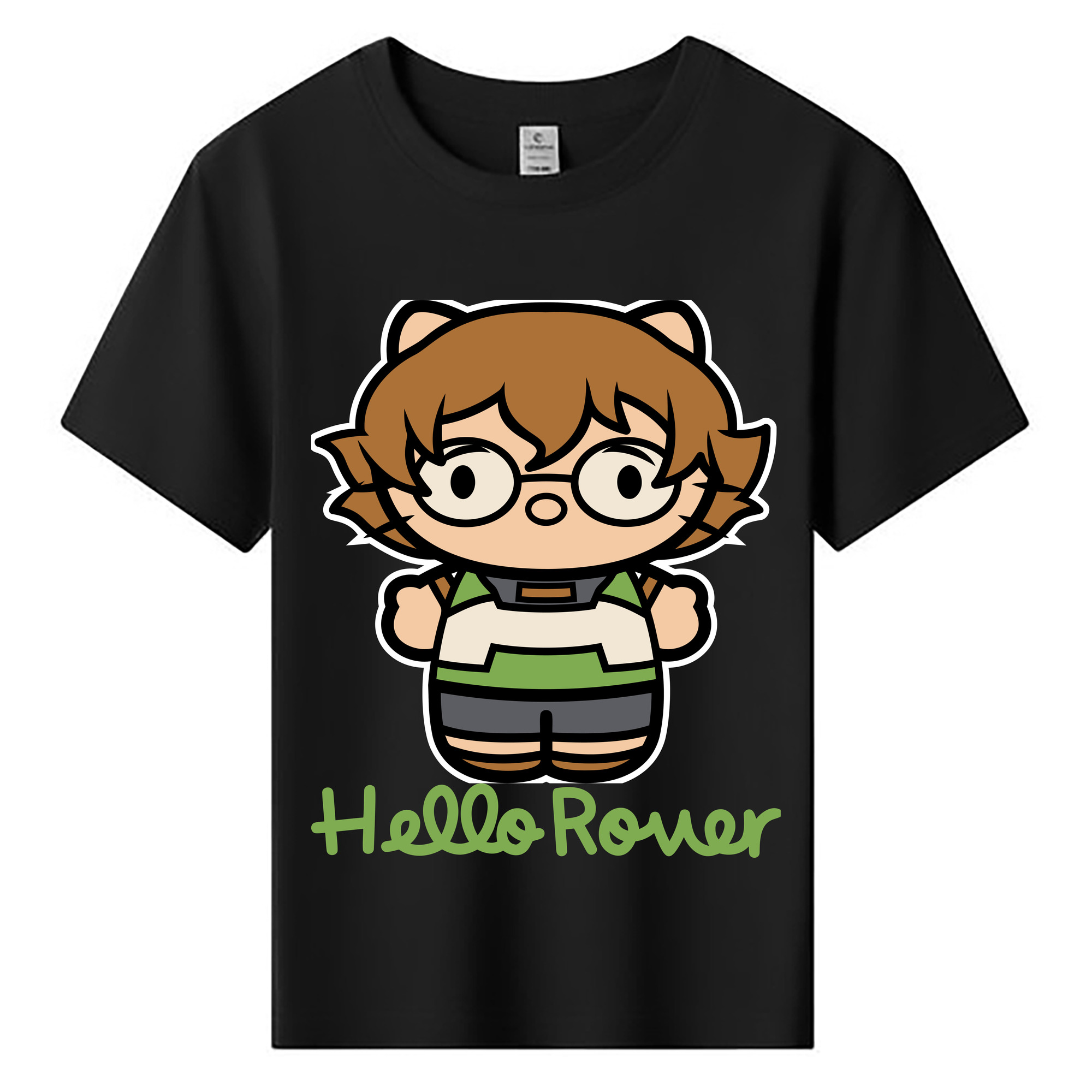 （画像用） Hello Kitty ハローキティ 綿100％キッズTシャツ（フロントプリント）