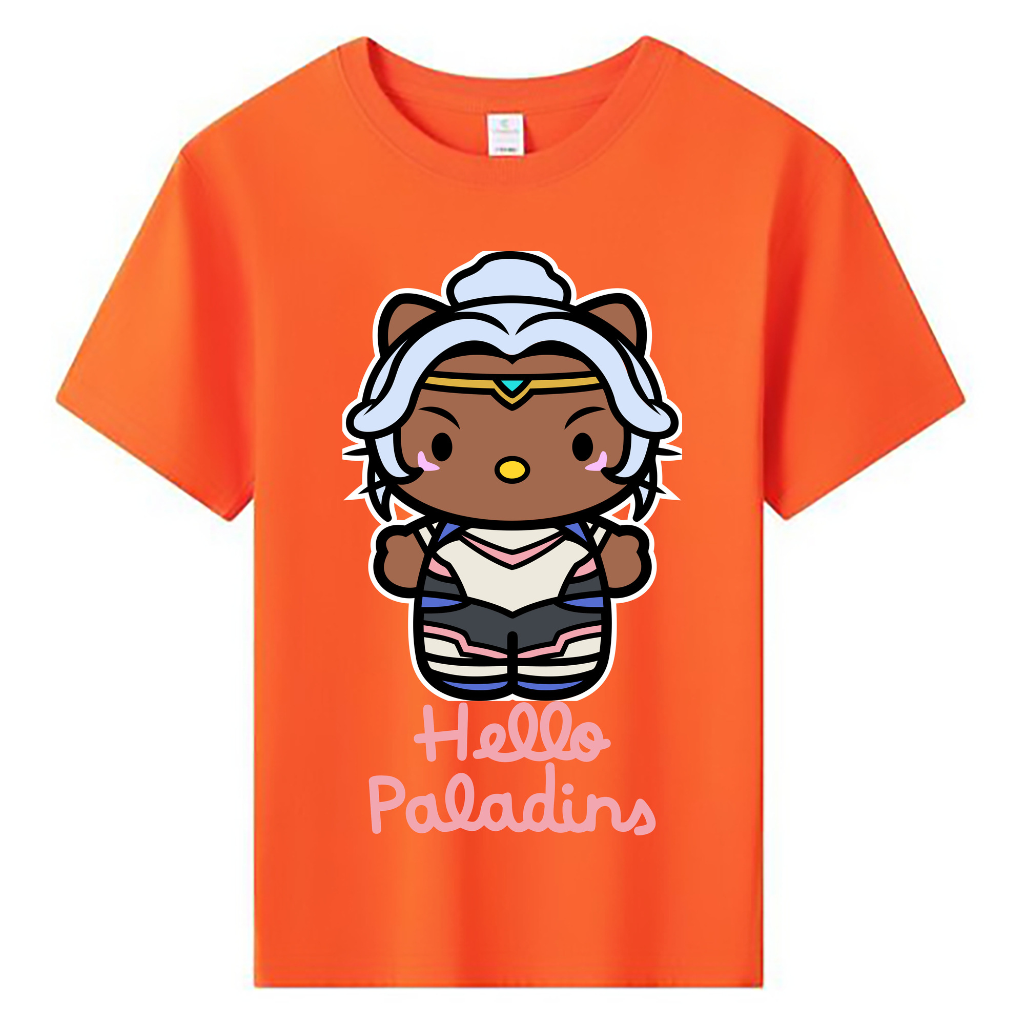 （画像用） Hello Kitty ハローキティ 綿100％キッズTシャツ（フロントプリント）