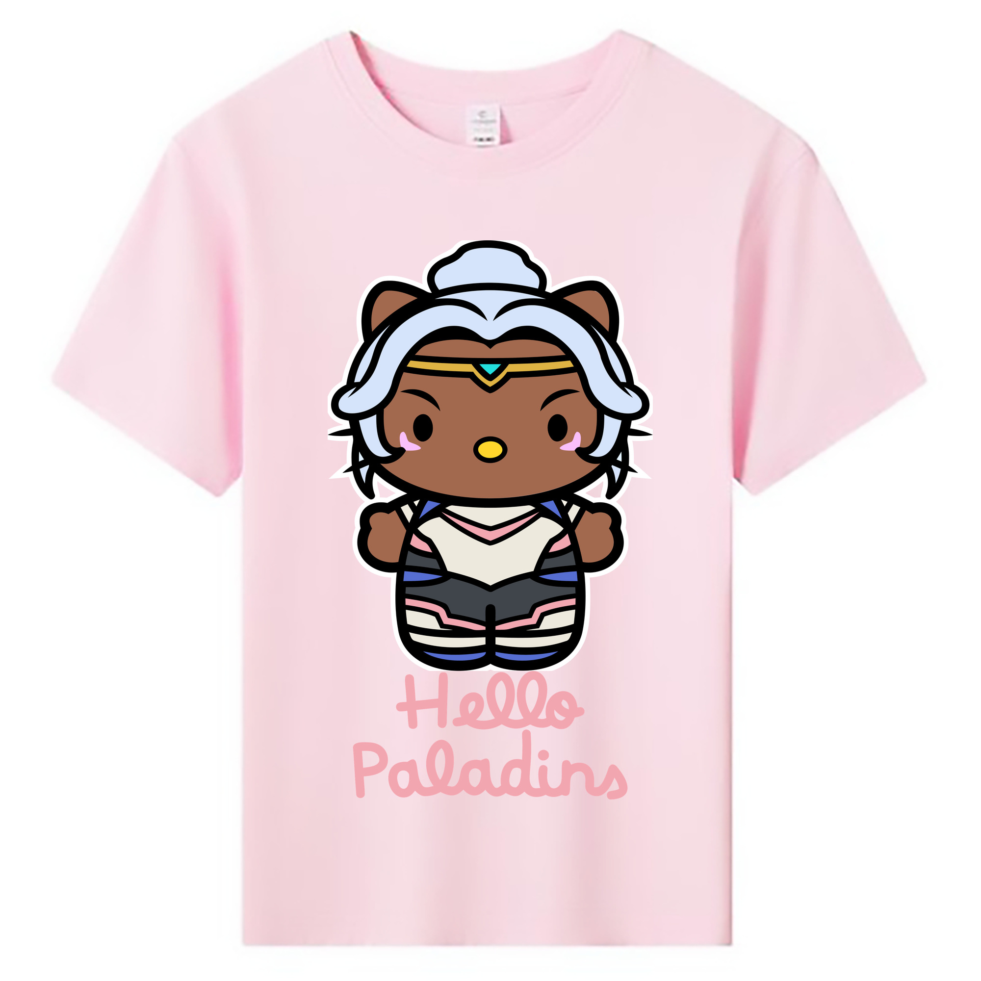 （画像用） Hello Kitty ハローキティ 綿100％キッズTシャツ（フロントプリント）