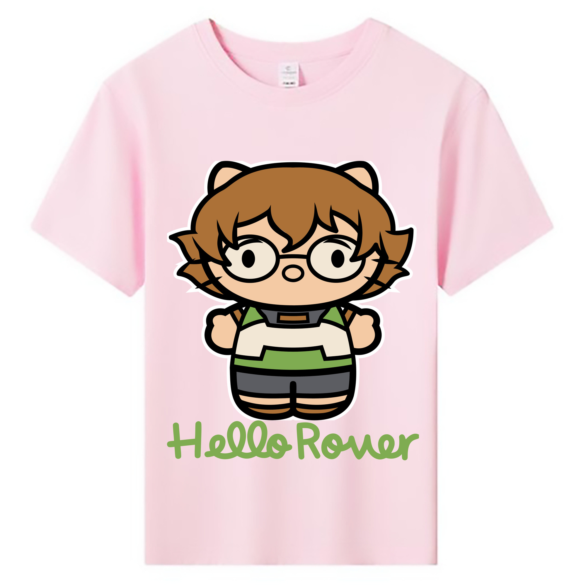 （画像用） Hello Kitty ハローキティ 綿100％キッズTシャツ（フロントプリント）
