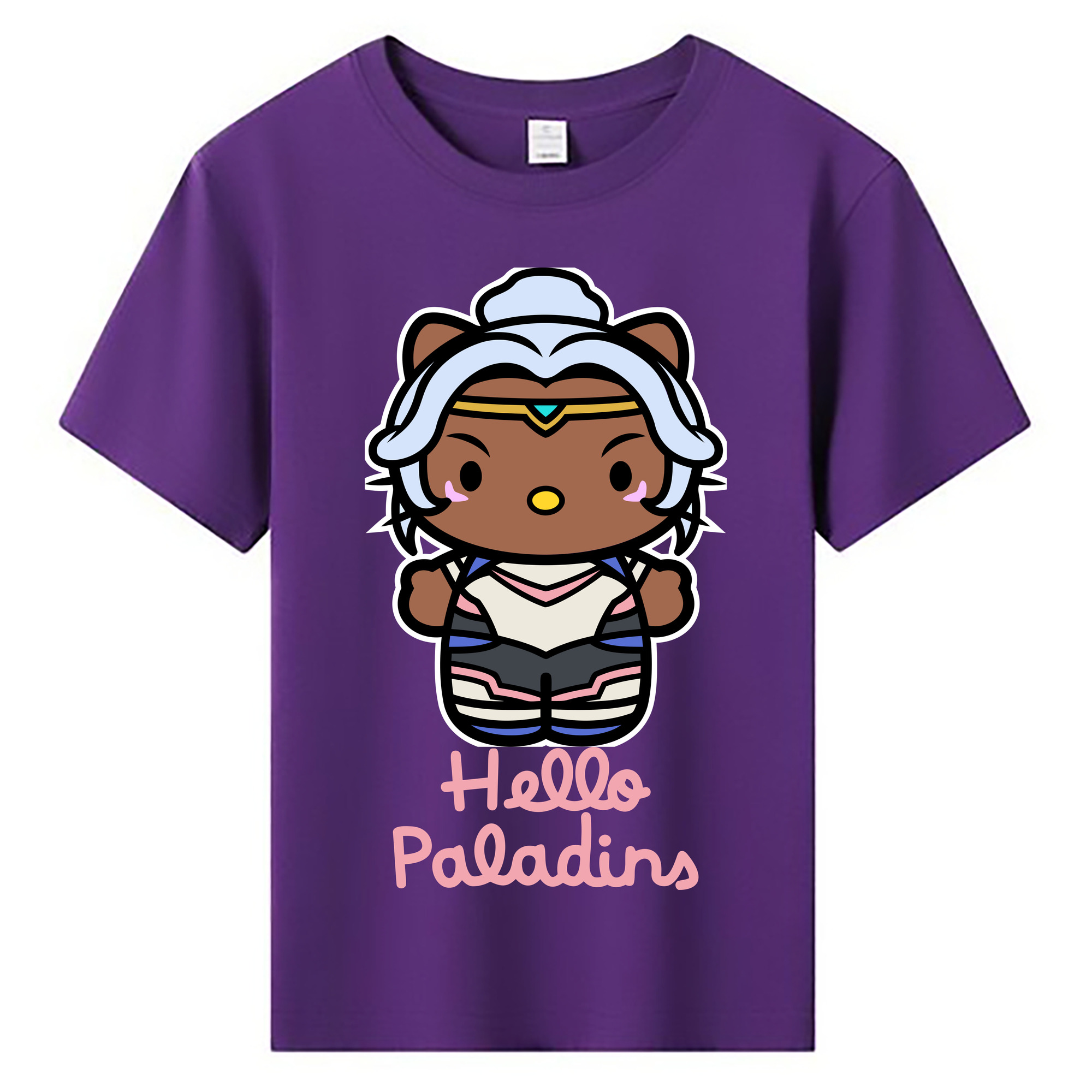 （画像用） Hello Kitty ハローキティ 綿100％キッズTシャツ（フロントプリント）