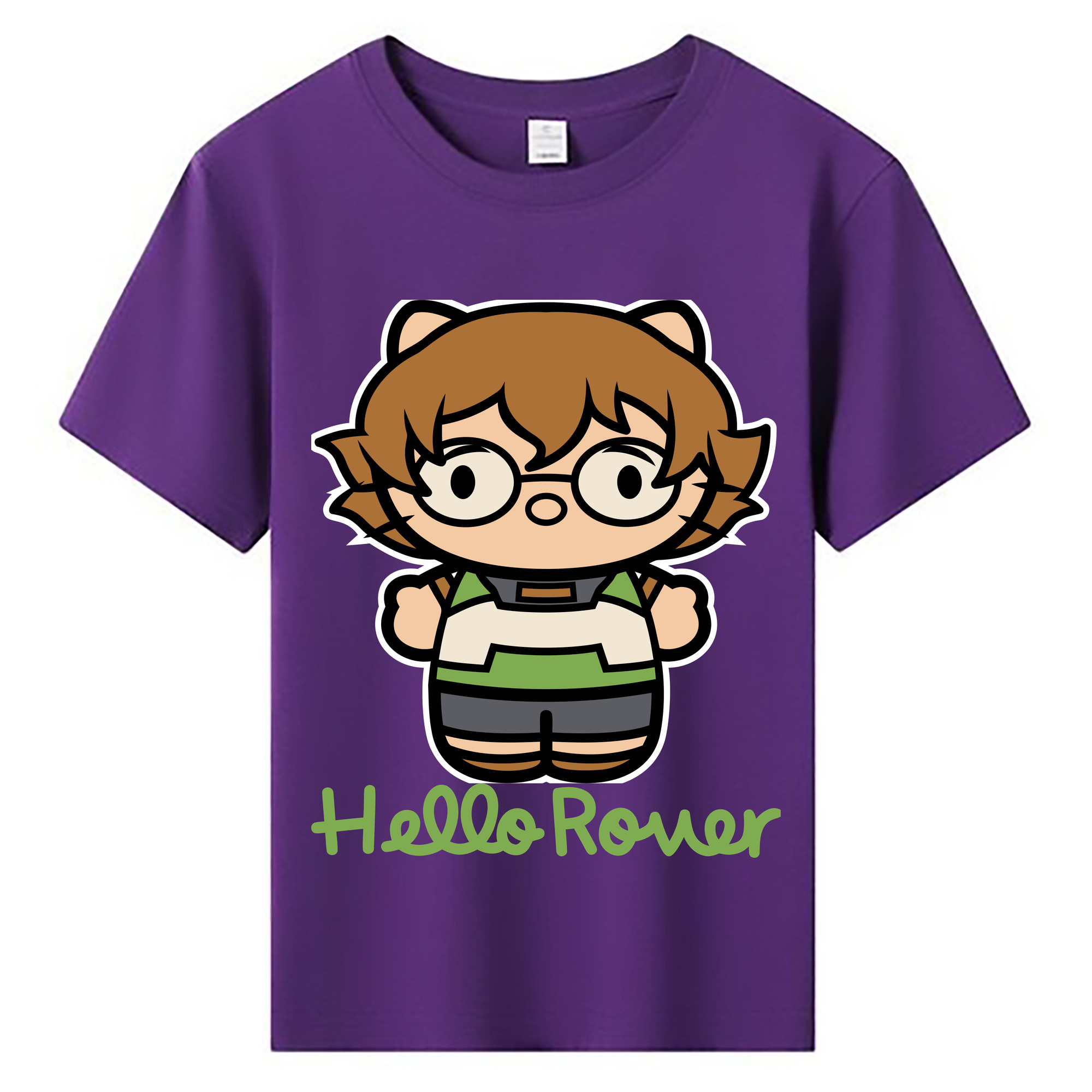 （画像用） Hello Kitty ハローキティ 綿100％キッズTシャツ（フロントプリント）