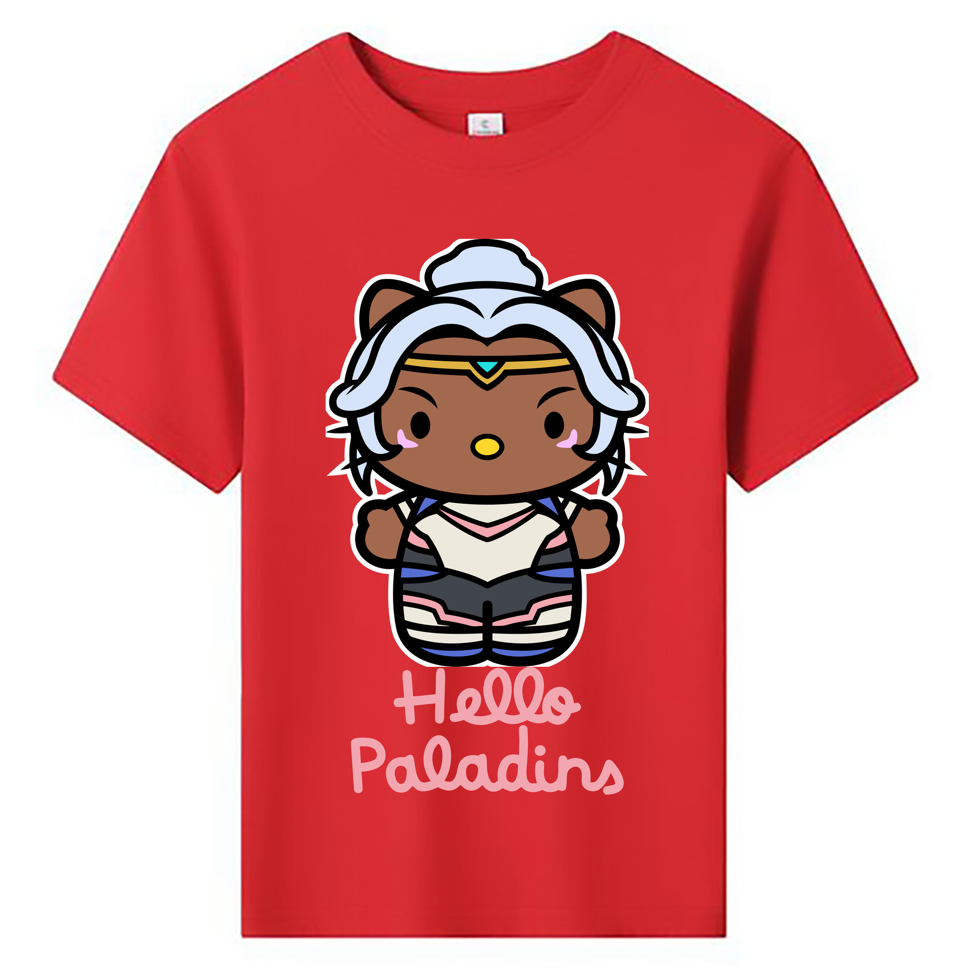 （画像用） Hello Kitty ハローキティ 綿100％キッズTシャツ（フロントプリント）