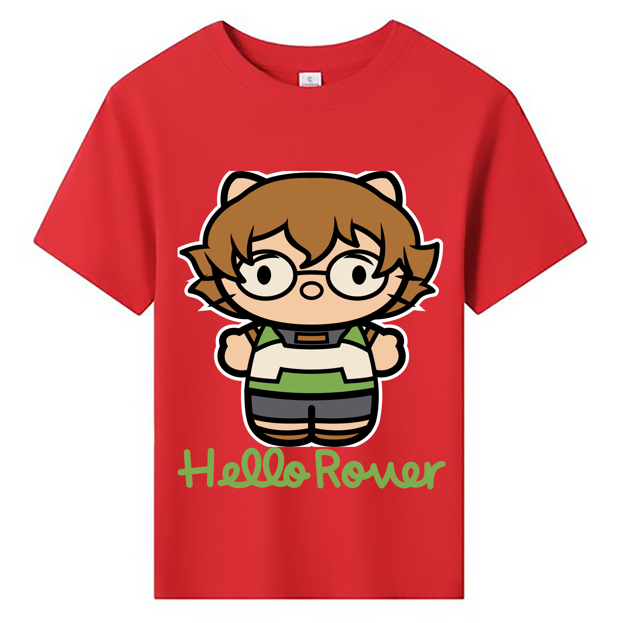 （画像用） Hello Kitty ハローキティ 綿100％キッズTシャツ（フロントプリント）
