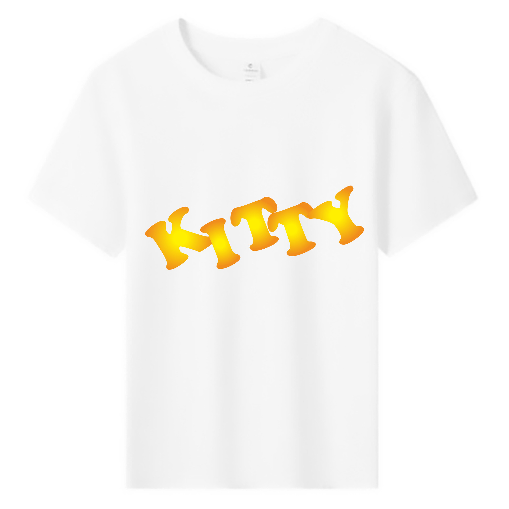 （画像用） Hello Kitty ハローキティ 綿100％キッズTシャツ（フロントプリント）