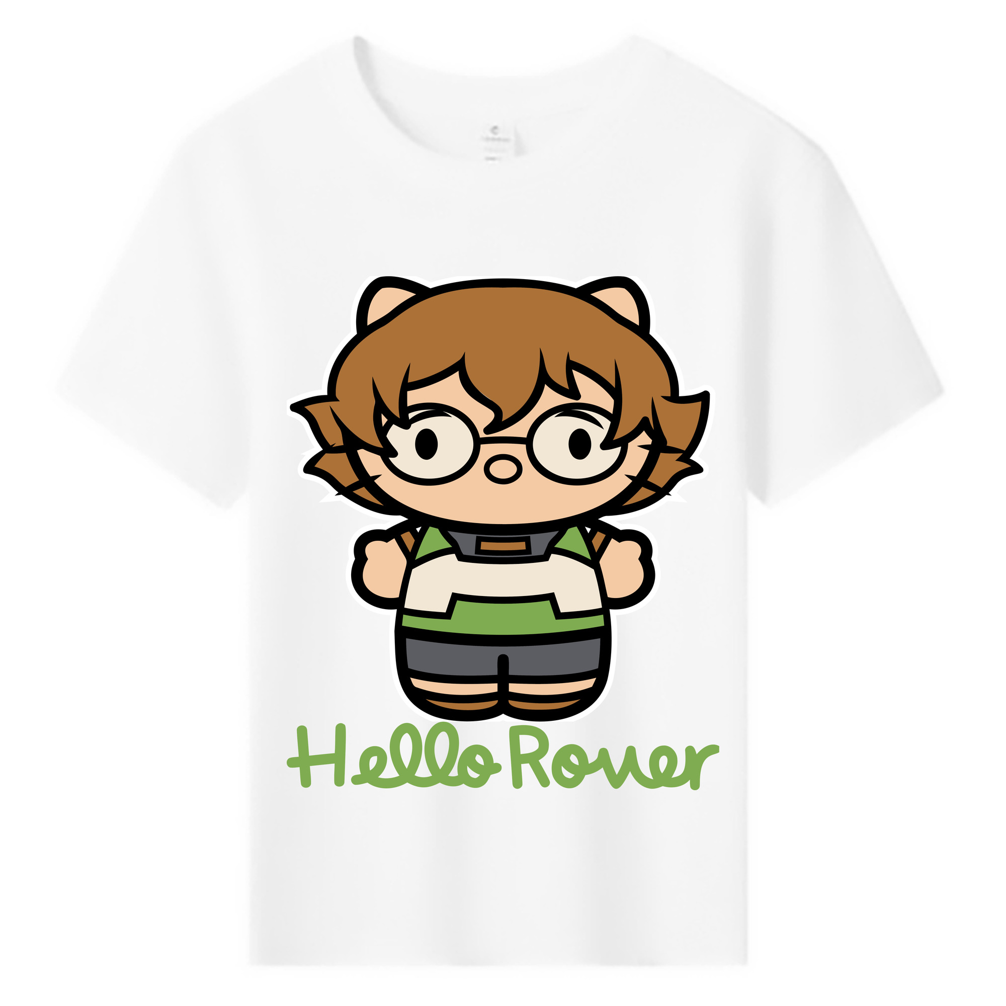 （画像用） Hello Kitty ハローキティ 綿100％キッズTシャツ（フロントプリント）