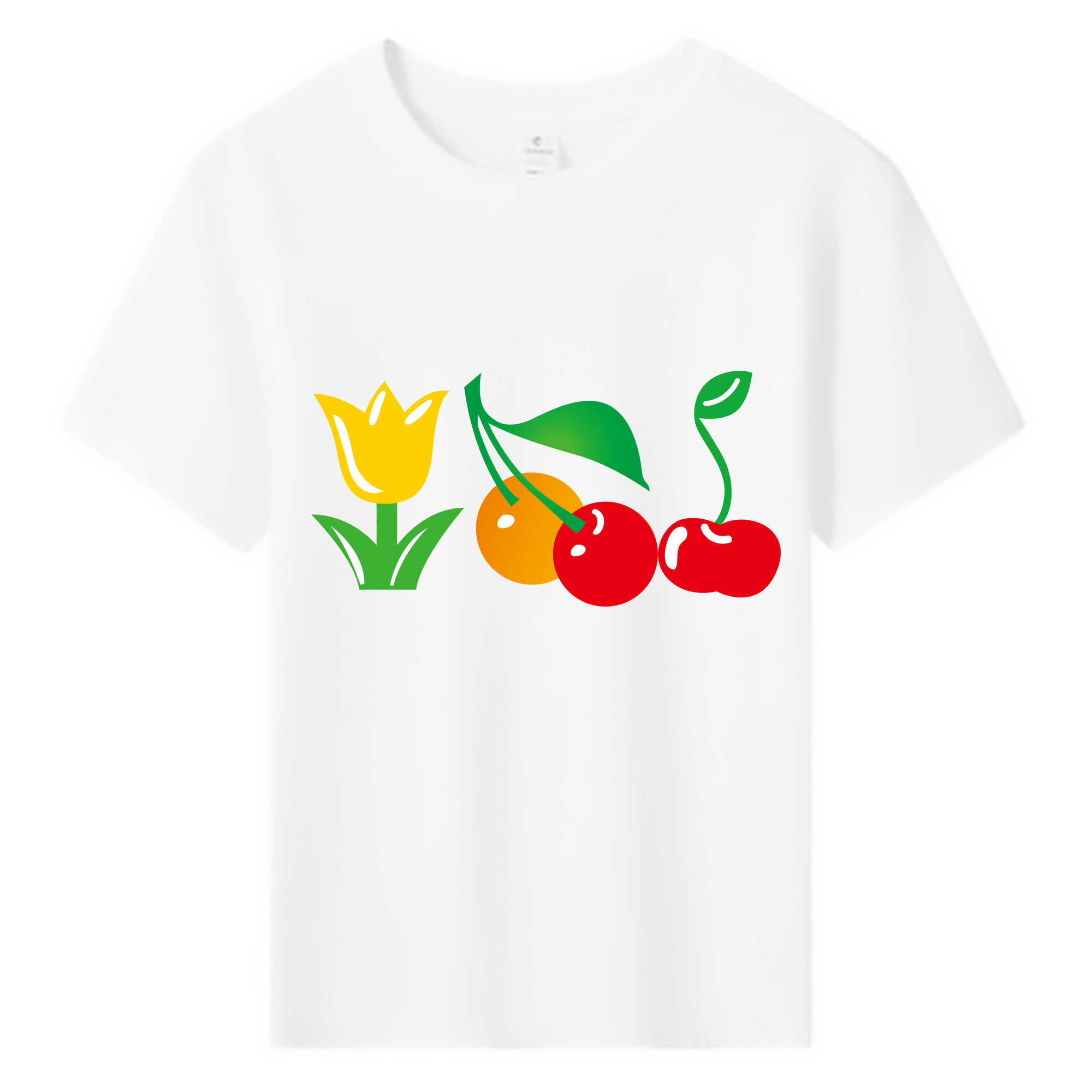 （画像用） Hello Kitty ハローキティ 綿100％キッズTシャツ（フロントプリント）