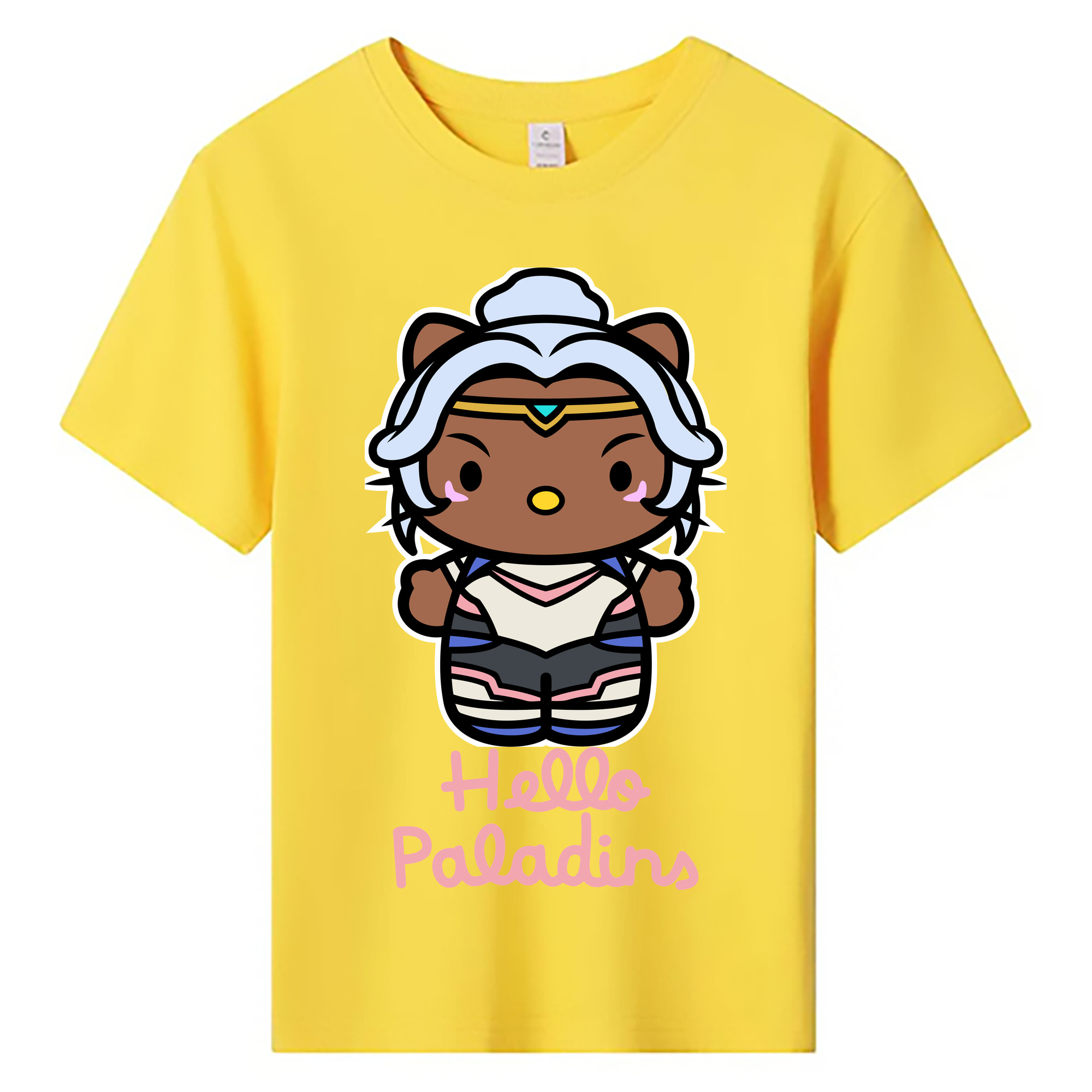 （画像用） Hello Kitty ハローキティ 綿100％キッズTシャツ（フロントプリント）